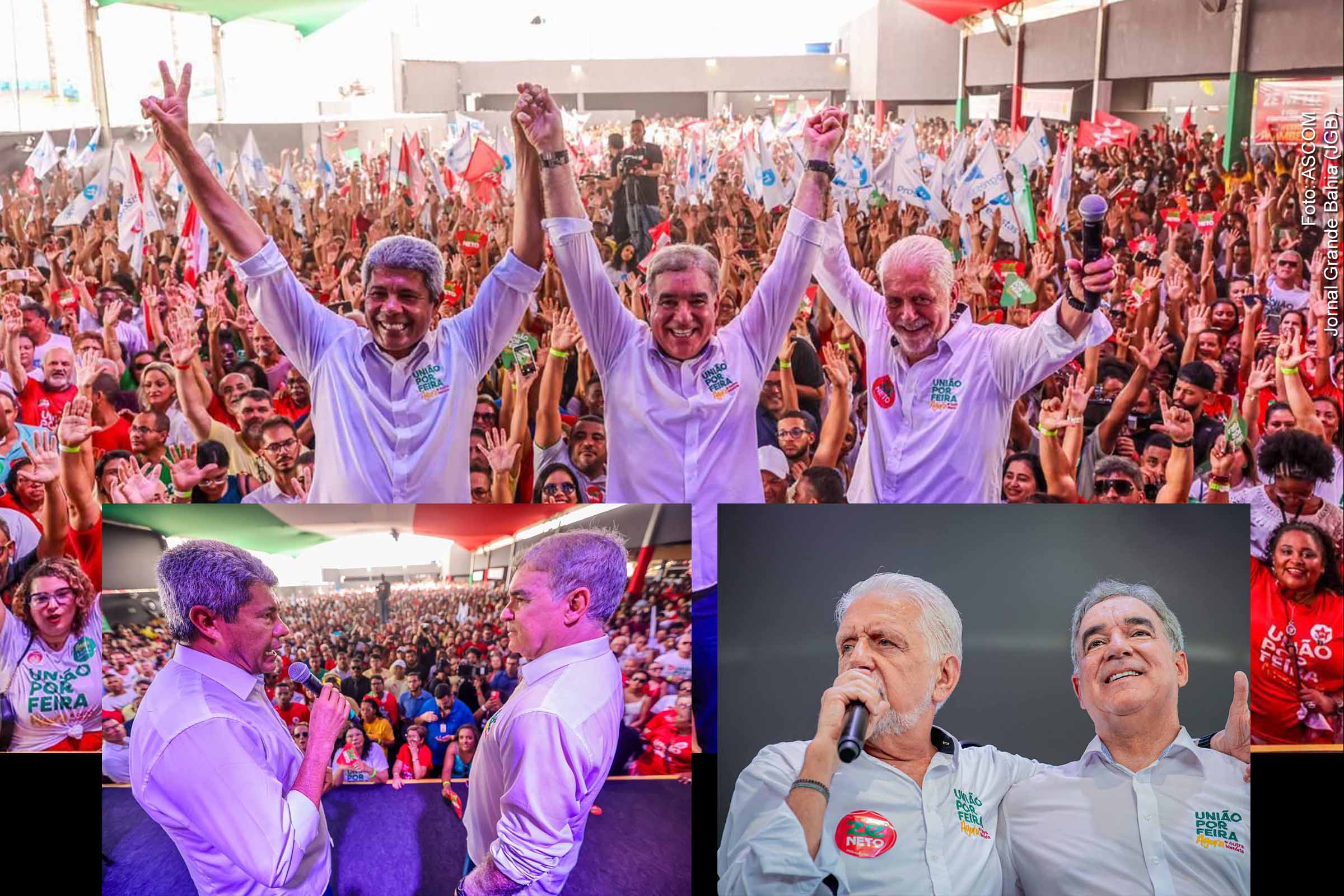 Zé Neto oficializa pré-candidatura a prefeito de Feira de Santana.