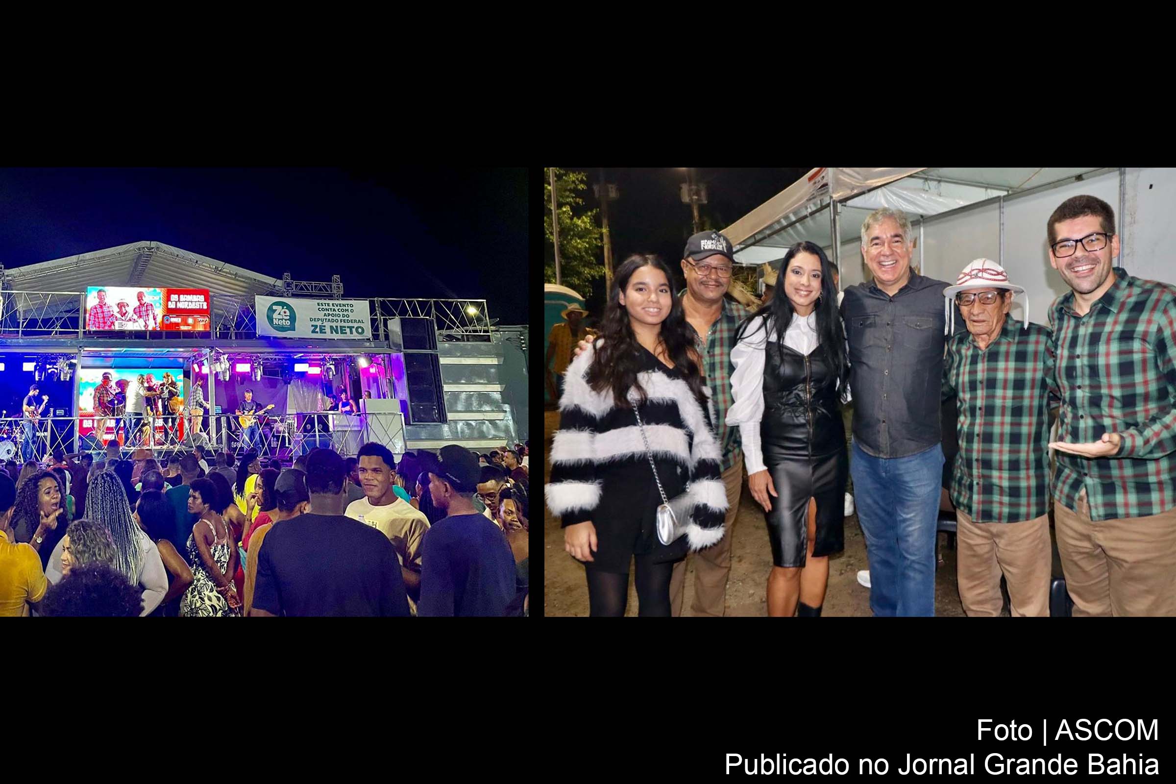 1ª Edição do Festival de Forró de Feira de Santana atrai grande público; Deputado Zé Neto marcou presença