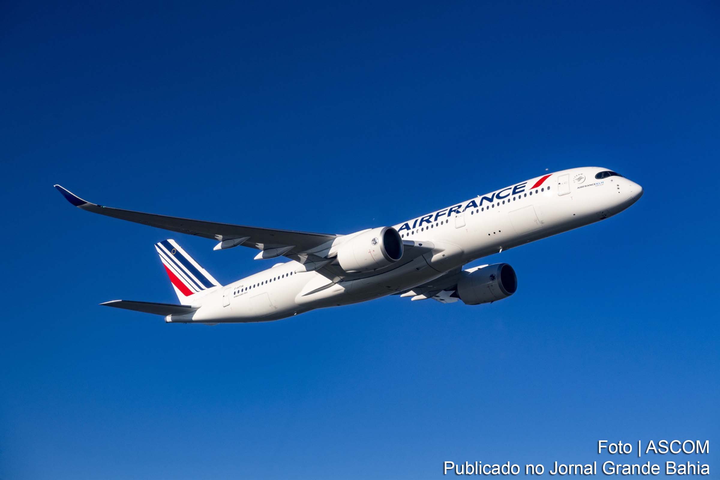 Rota direta entre Paris e Salvador será operada três vezes por semana a partir de outubro de 2024.