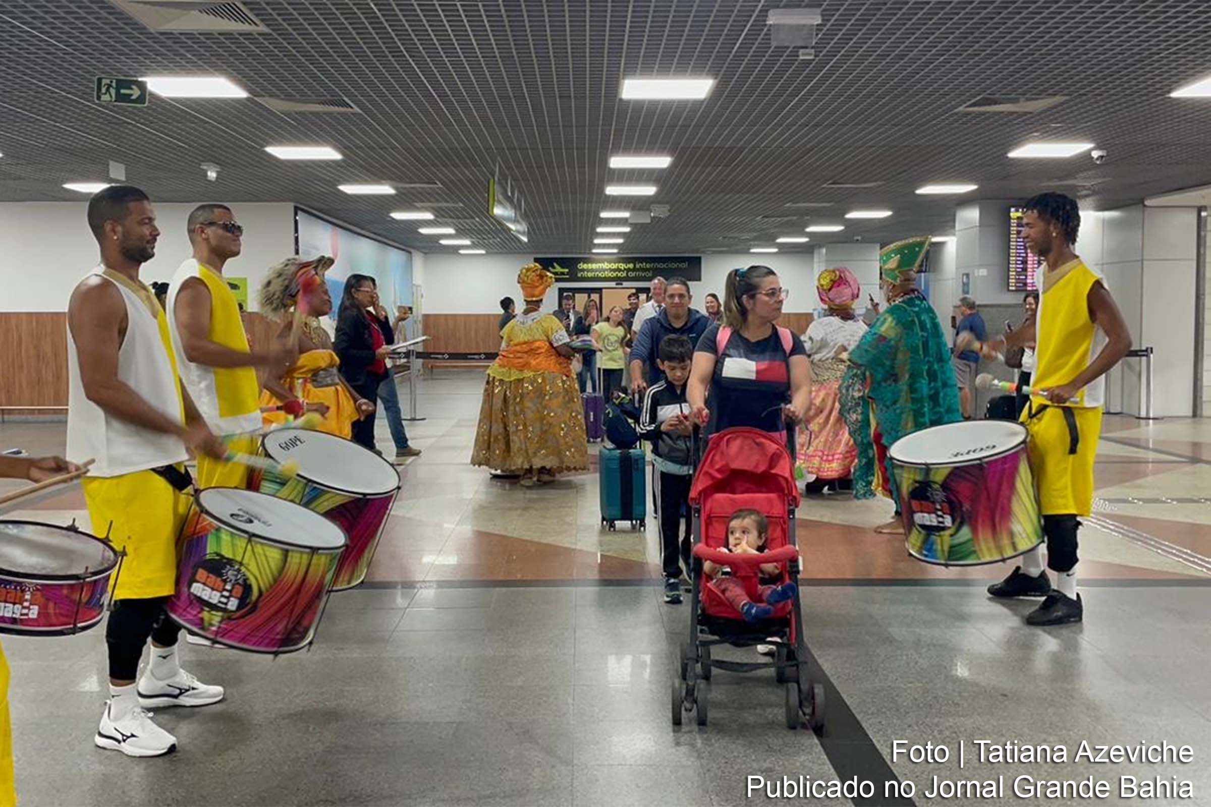 A Bahia recebeu quase metade dos turistas estrangeiros que desembarcaram no Nordeste em março deste ano.