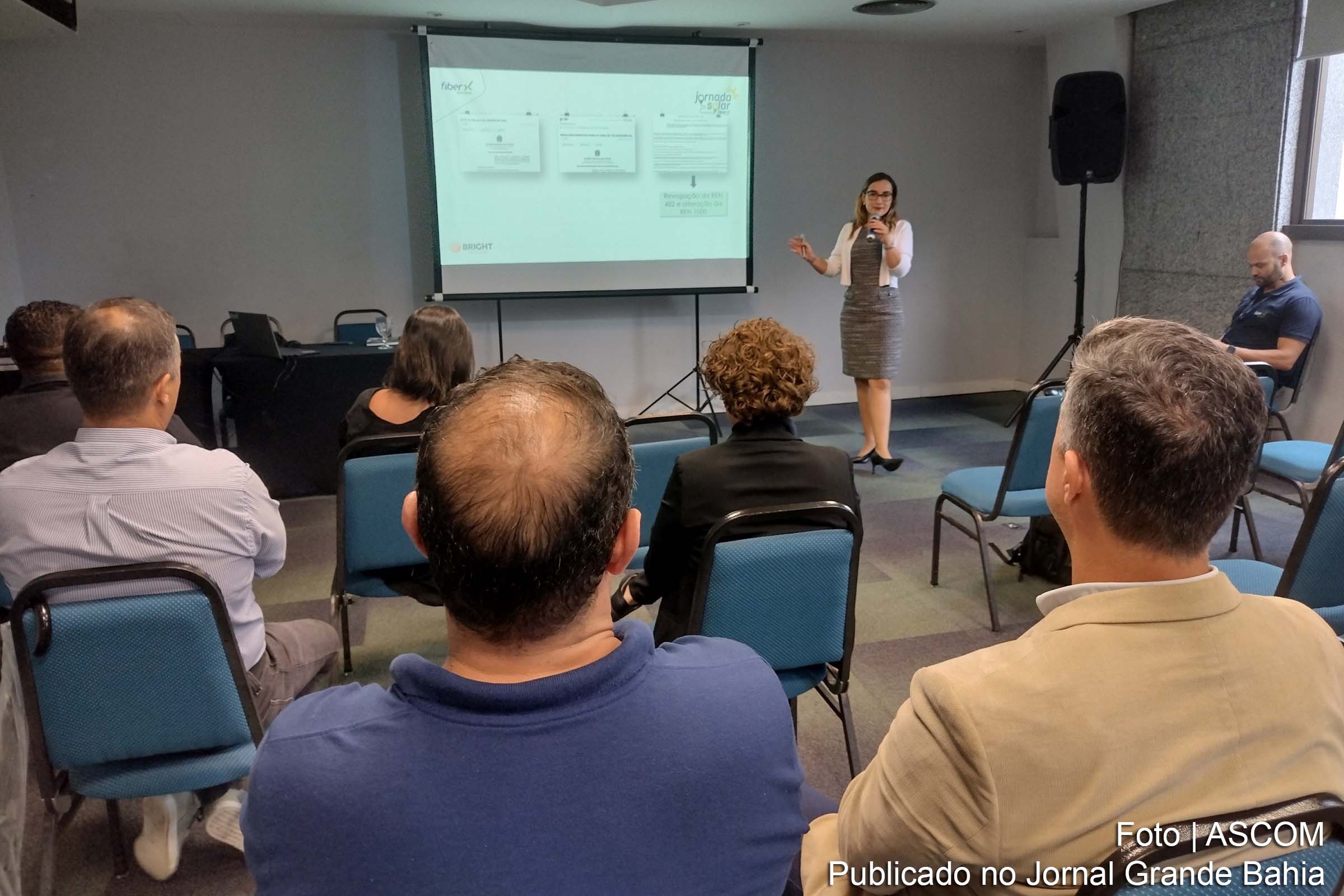 Jornada Solar FiberX: Feira de Santana sedia palestra de VP da Absolar