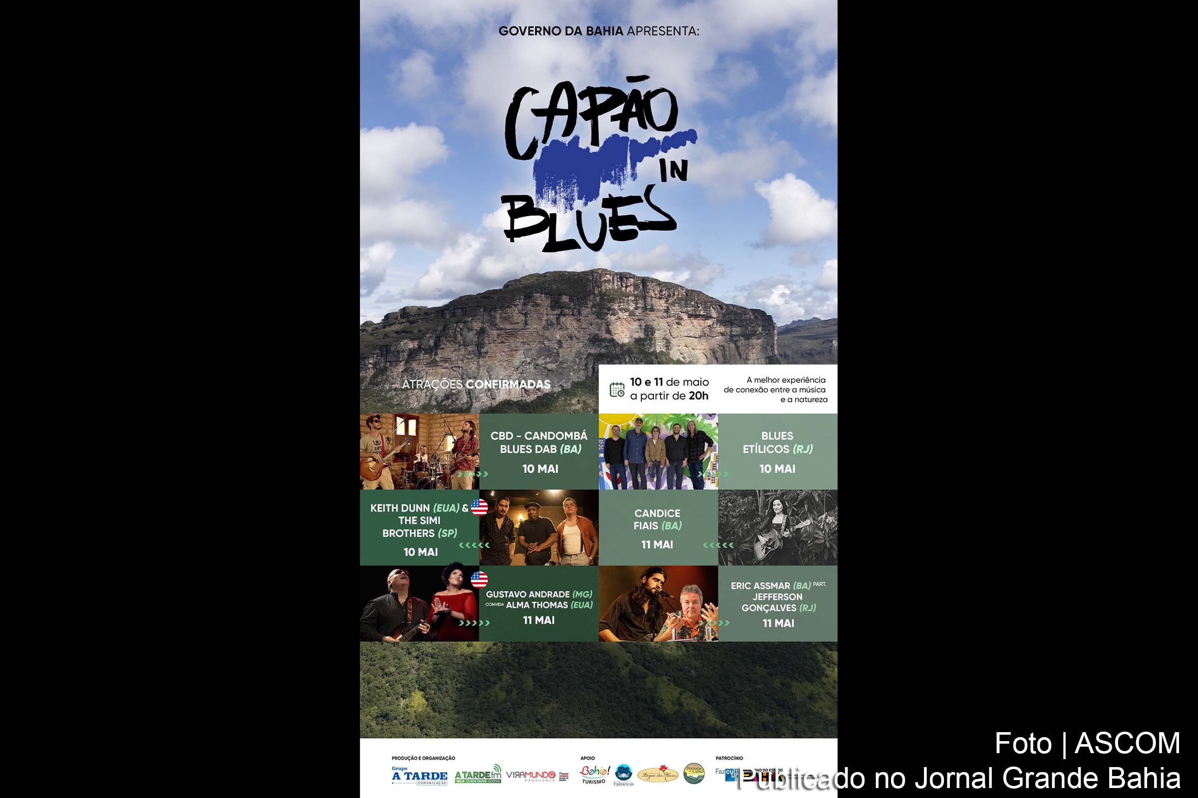 Evento promovido pelo Governo da Bahia, Capão in Blues oferece dois dias de música e oportunidades, transformando o Vale do Capão em epicentro cultural.