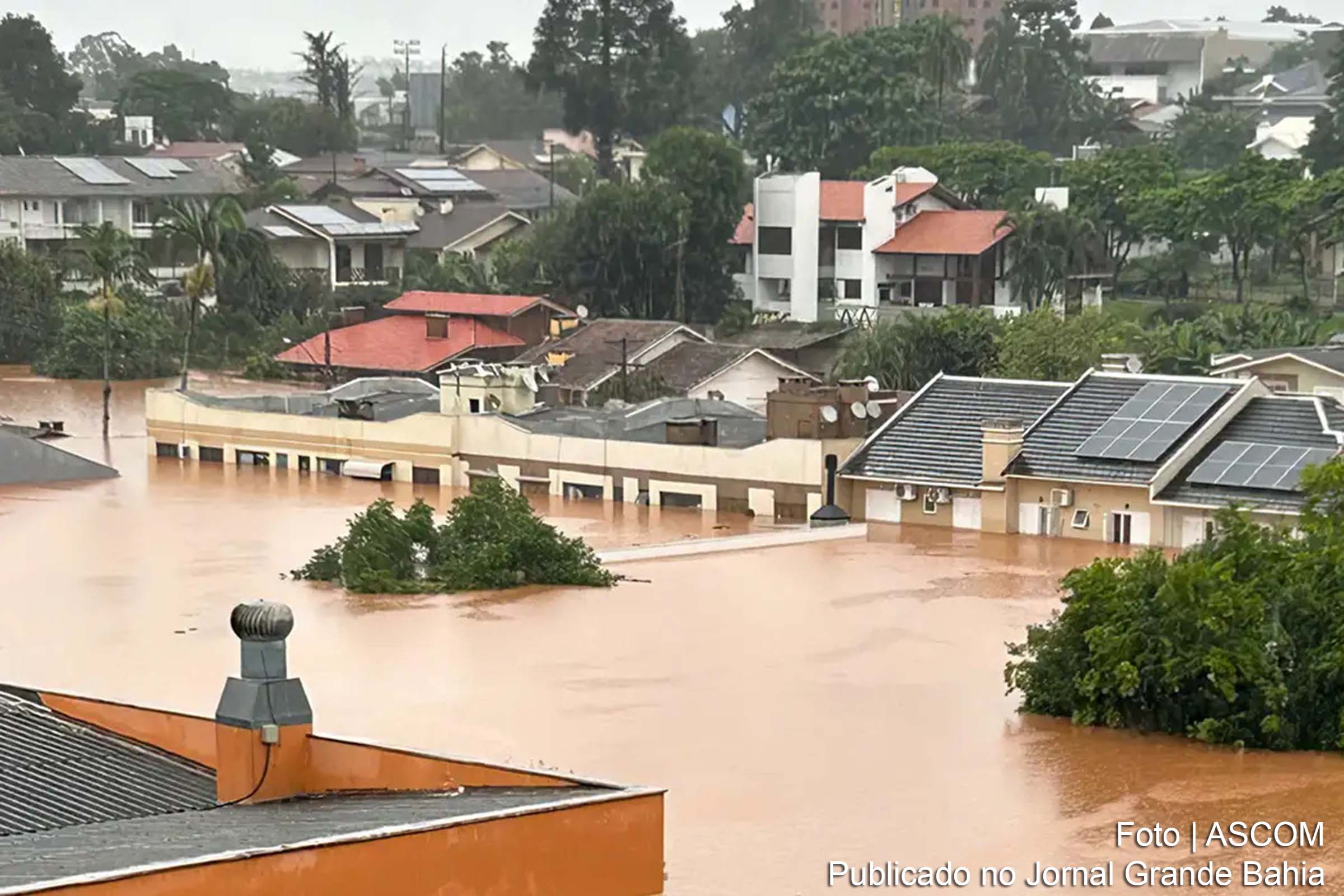 Chuvas intensas ameaçam o Rio Grande do Sul; Instabilidade afeta telefonia e internet em mais de 200 cidades