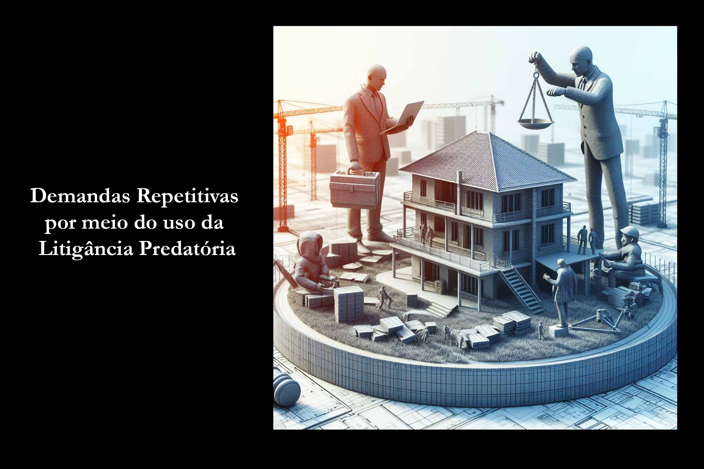 Denúncia sobre Litigância Predatória no setor da Construção Civil revela fraudes em demandas judiciais e compromete desempenho da economia do Brasil