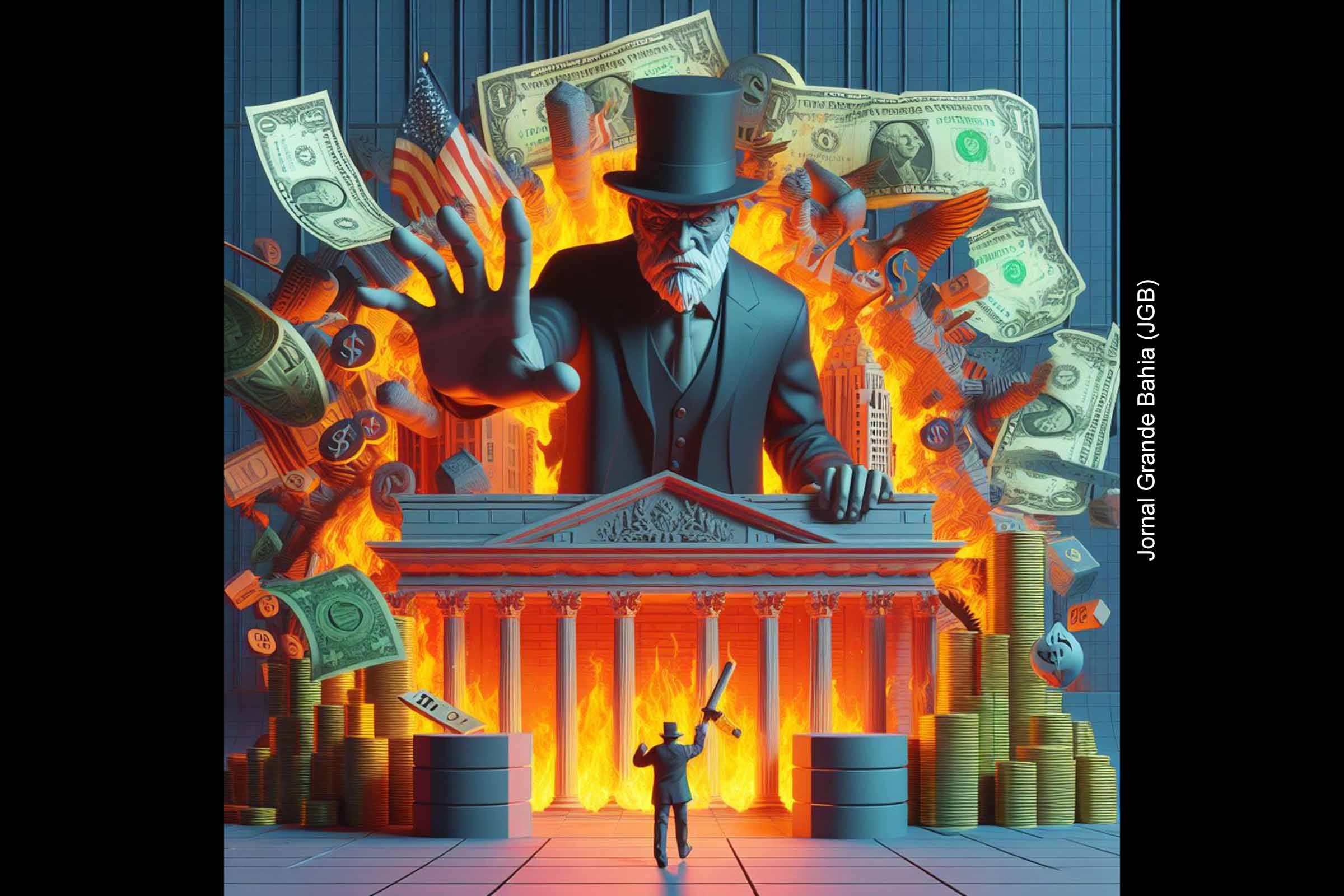 Desvalorização do dólar é iminente.