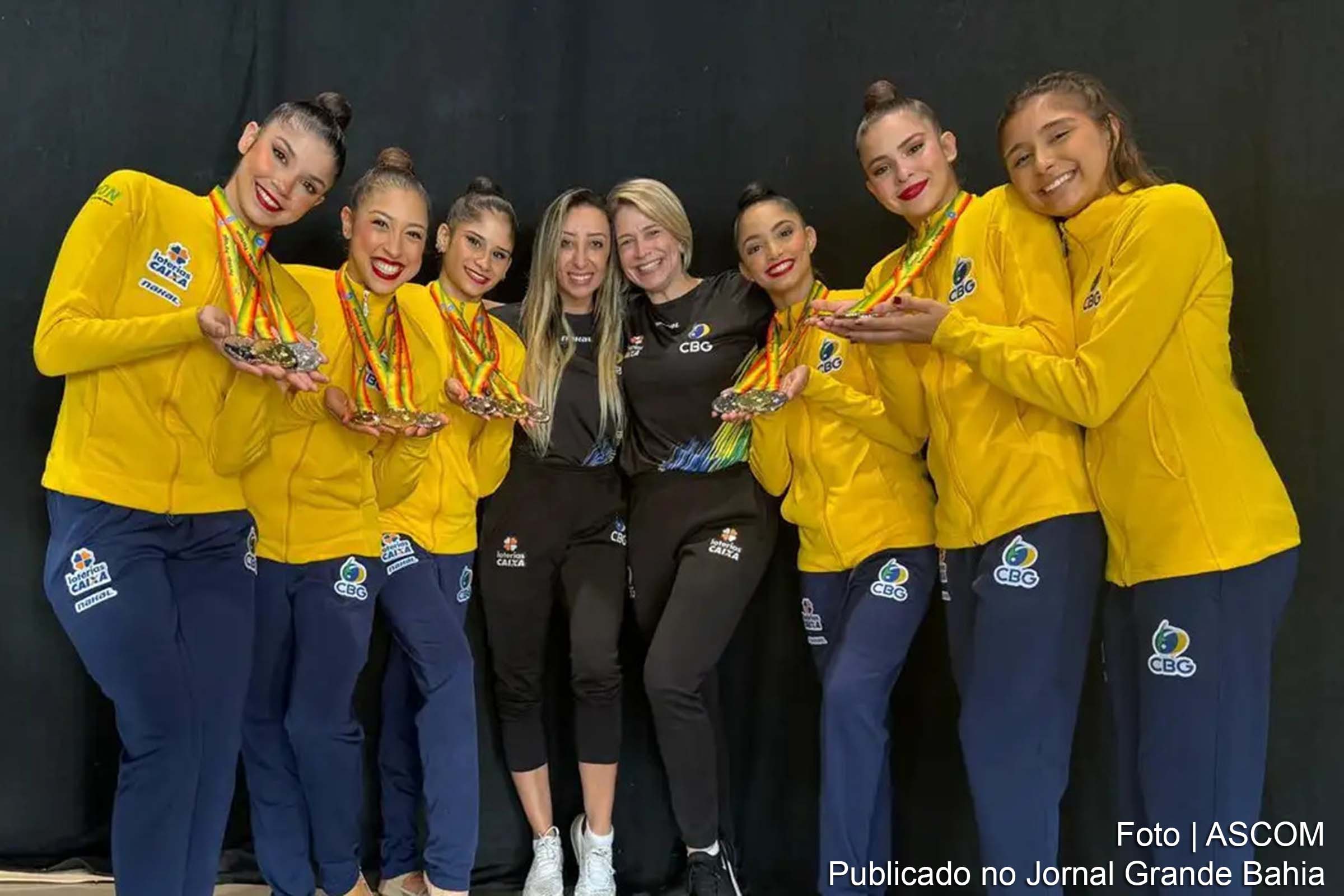 Conjunto brasileiro conquista ouro e prata na etapa da Copa do Mundo em Portugal.
