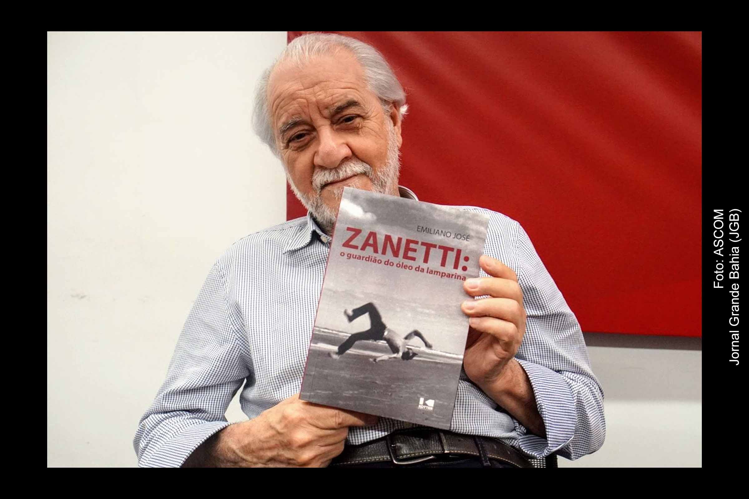 Emiliano José lança Zanetti: o Guardião do Óleo da Lamparina; Obra aborda atuação do professor e líder político contra a Ditadura no Brasil