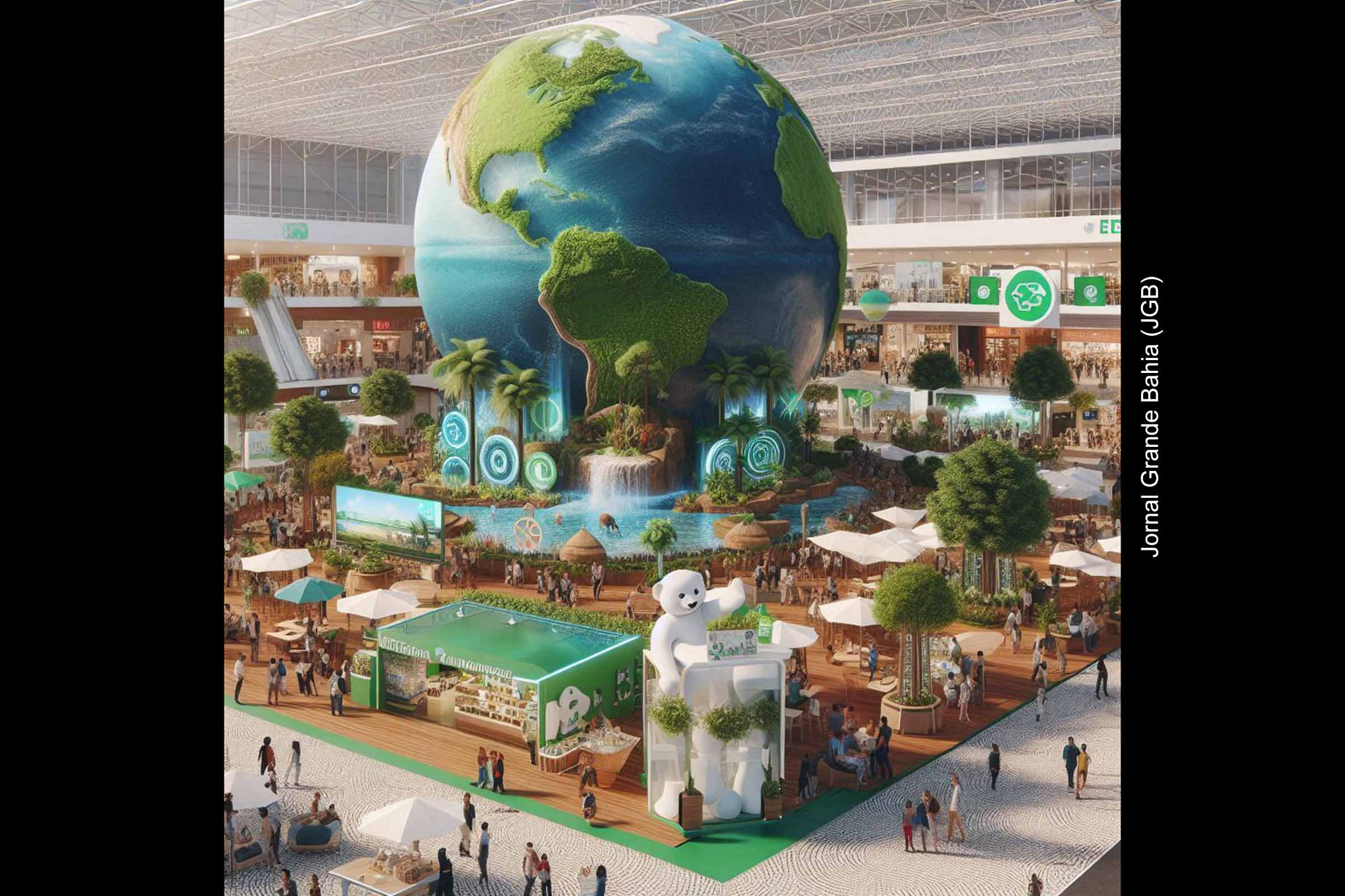 Feira de Santana celebra Semana do Meio Ambiente com exposição educativa e atividades interativas no Shopping Boulevard.