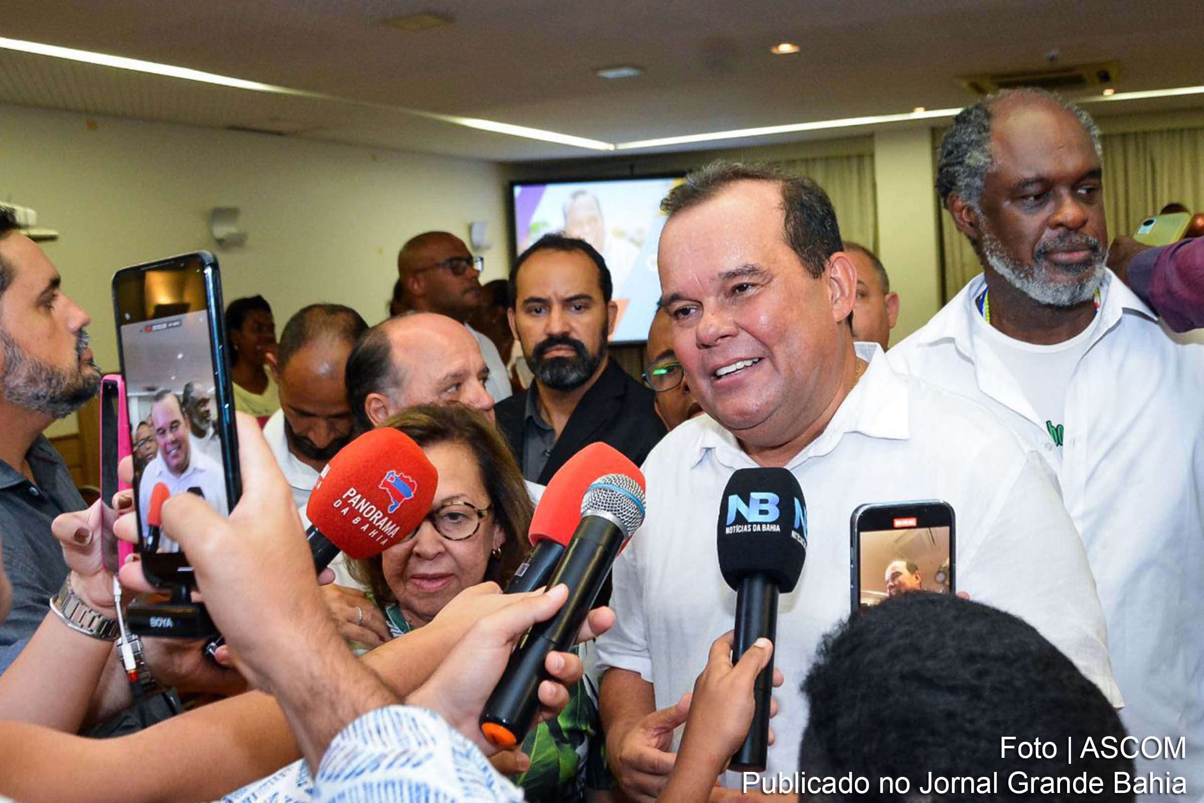 Vice-governador da Bahia e pré-candidato à Prefeitura de Salvador, Geraldo Júnior, reuniu mais de 350 pré-candidatos à Câmara Municipal em evento marcado por compromisso com a vitória.