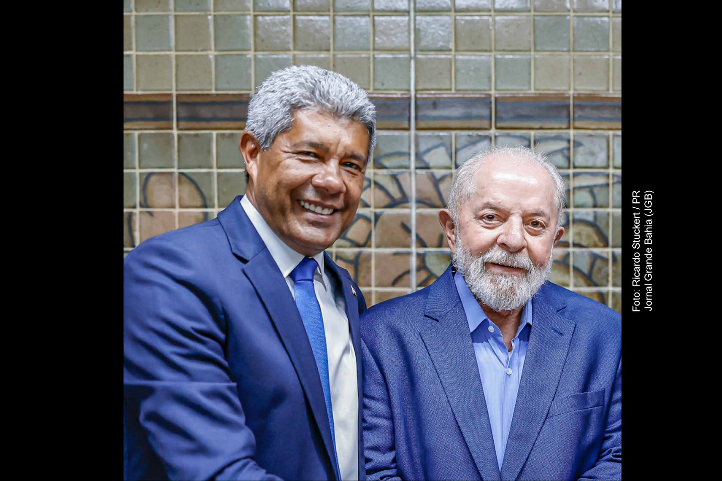 Governador Jerônimo Rodrigues e o presidente Lula. Governantes participam de cerimônia de inauguração do Hospital Estadual Costa das Baleias e visitam campus da UFSB em Teixeira de Freitas.