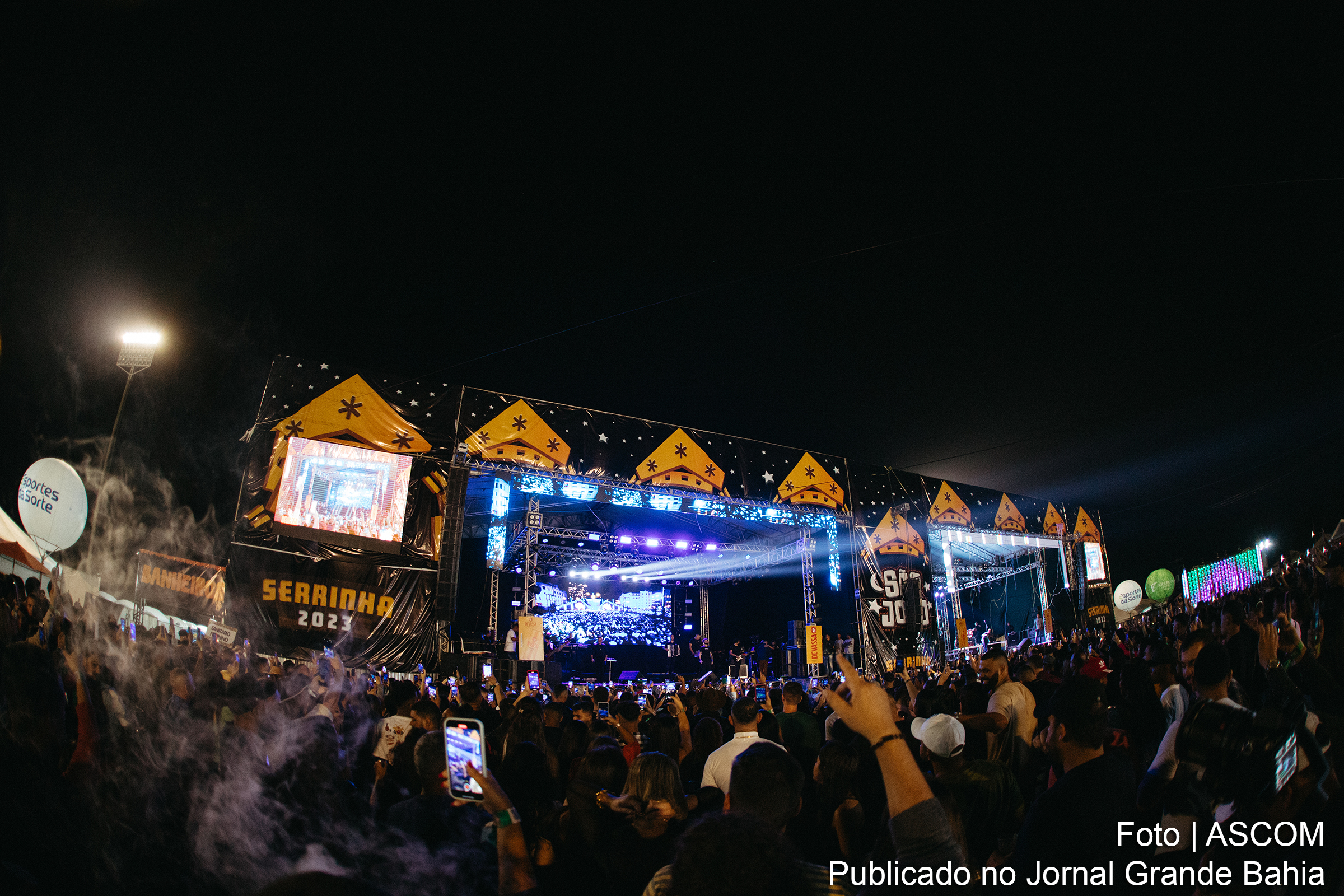 São João de Serrinha promete cinco dias de festa com grandes nomes do forró nacional e estrutura completa para os foliões.