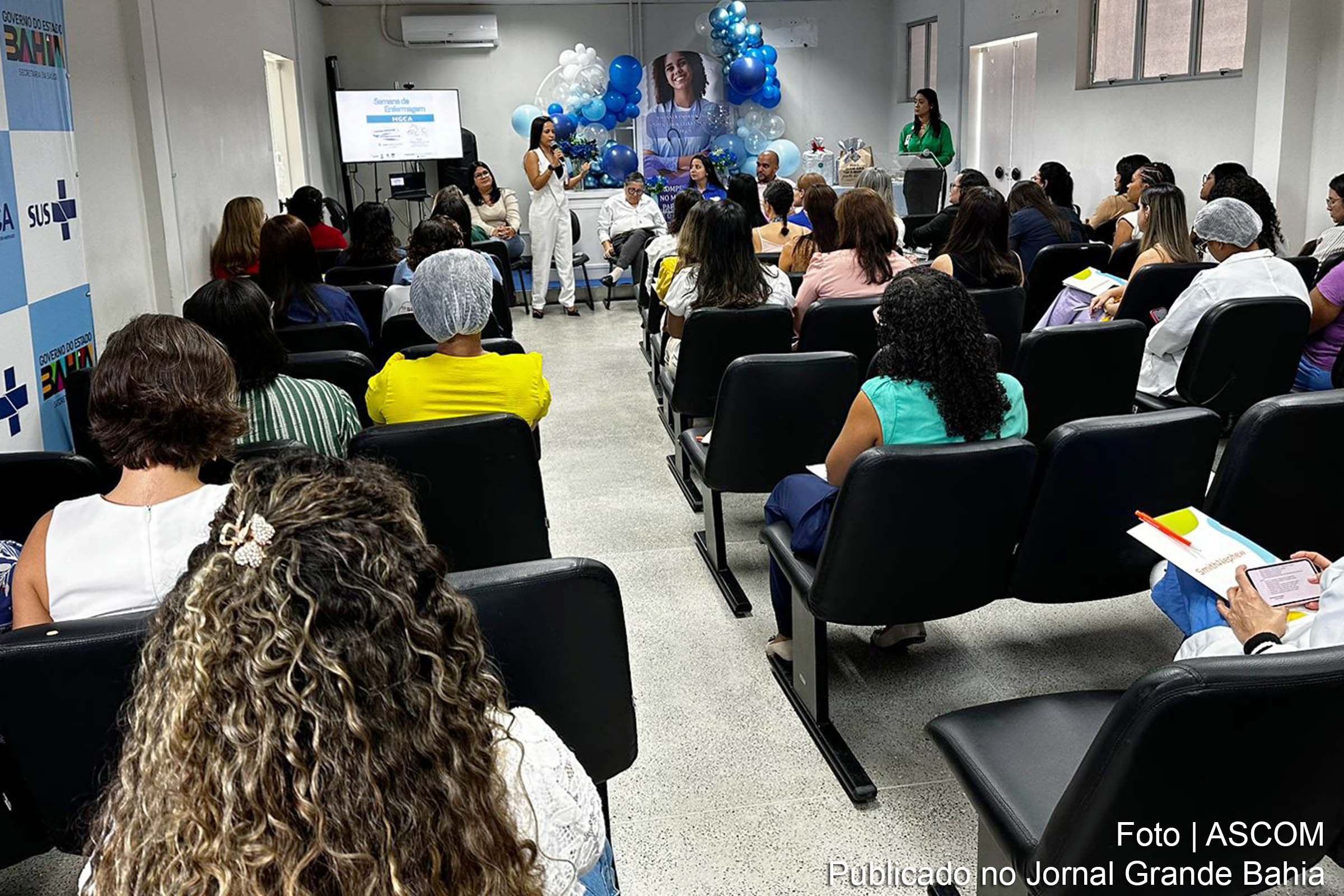 Feira de Santana: Palestras, sorteio de brindes e café da manhã marcaram a Semana da Enfermagem 2024 no Hospital Clériston Andrade