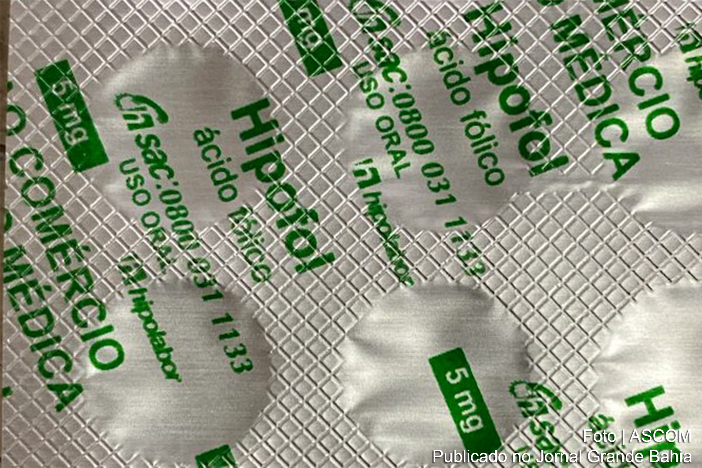 Governo Colbert Martins disponibiliza ácido fólico na rede municipal de saúde de Feira de Santana