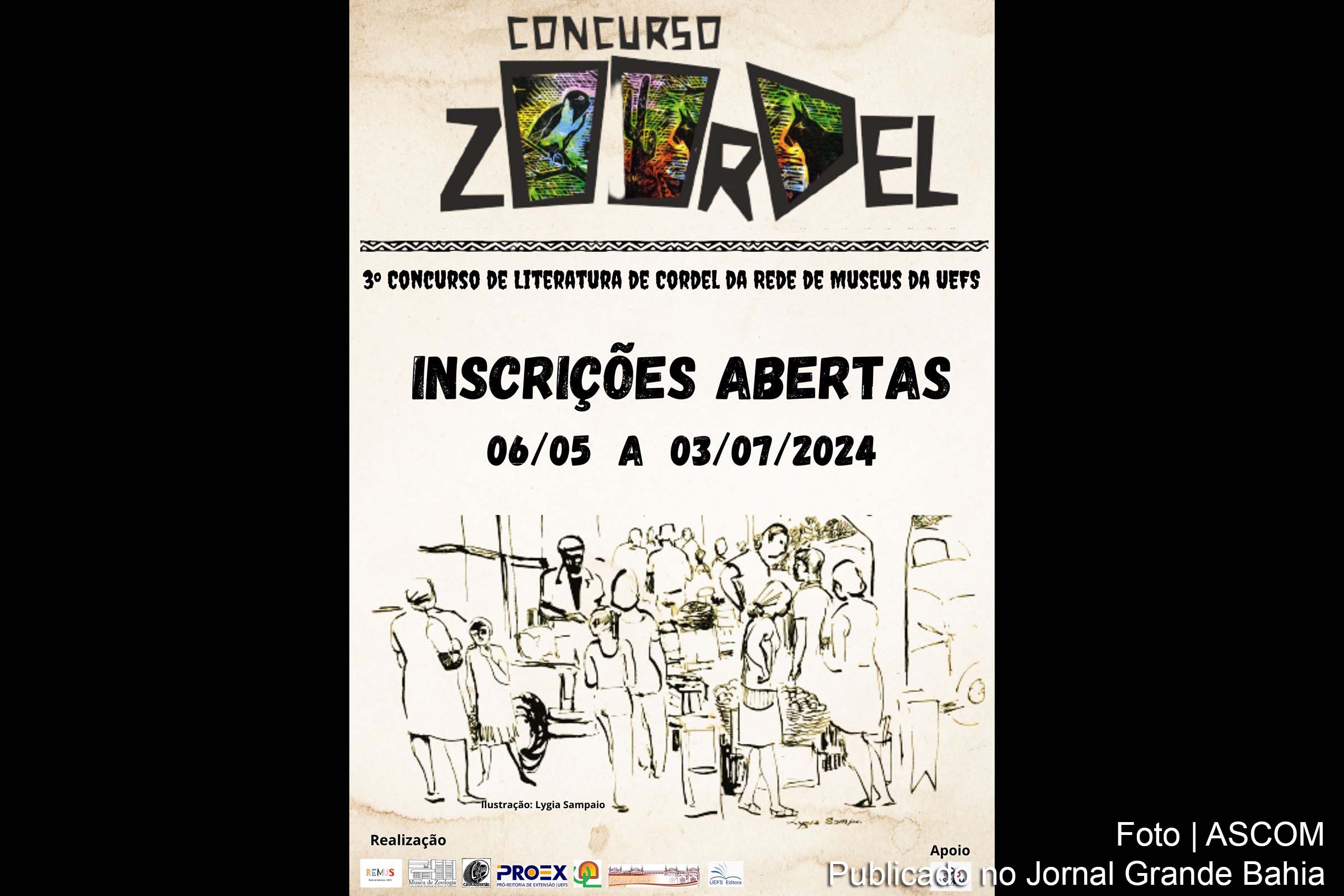 Com o tema "Feiras Livres", o concurso incentiva a valorização da cultura e tradição dos mercados populares.