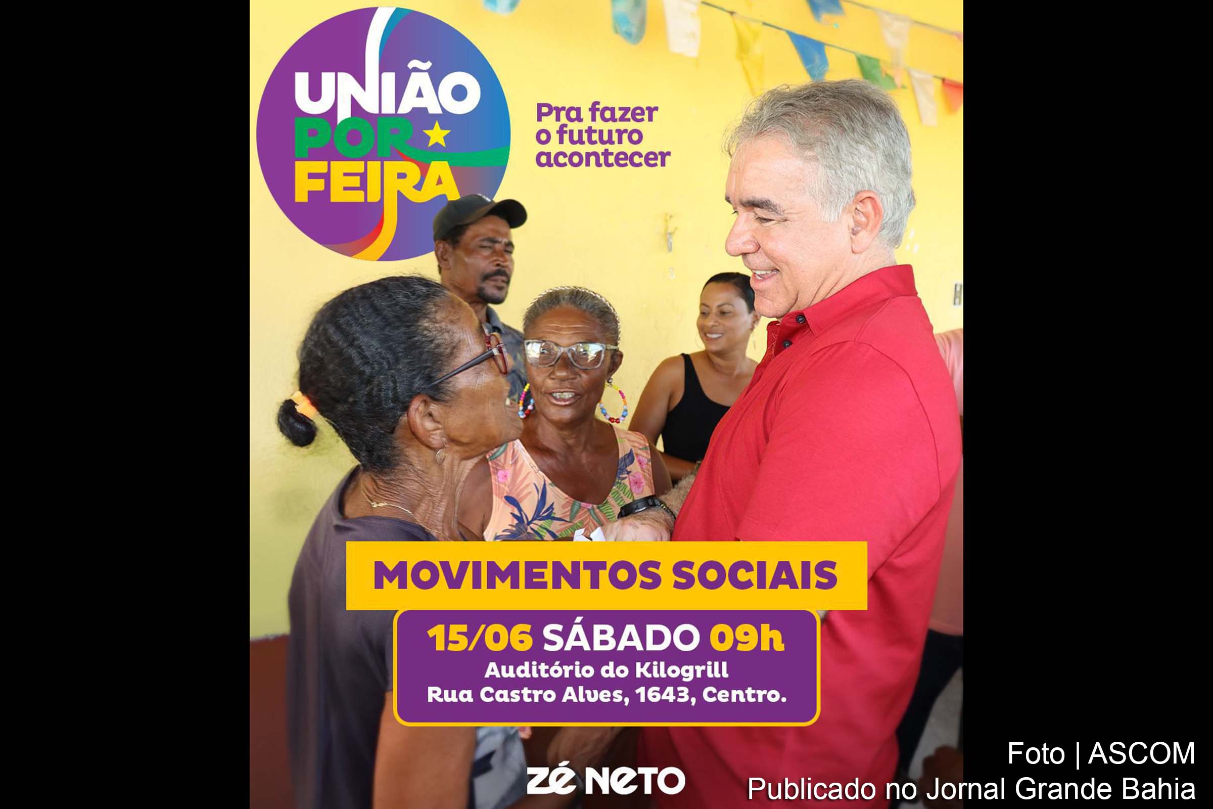 Encontro promovido pela base aliada ao pré-candidato Zé Neto visa discutir perspectivas para Feira de Santana.