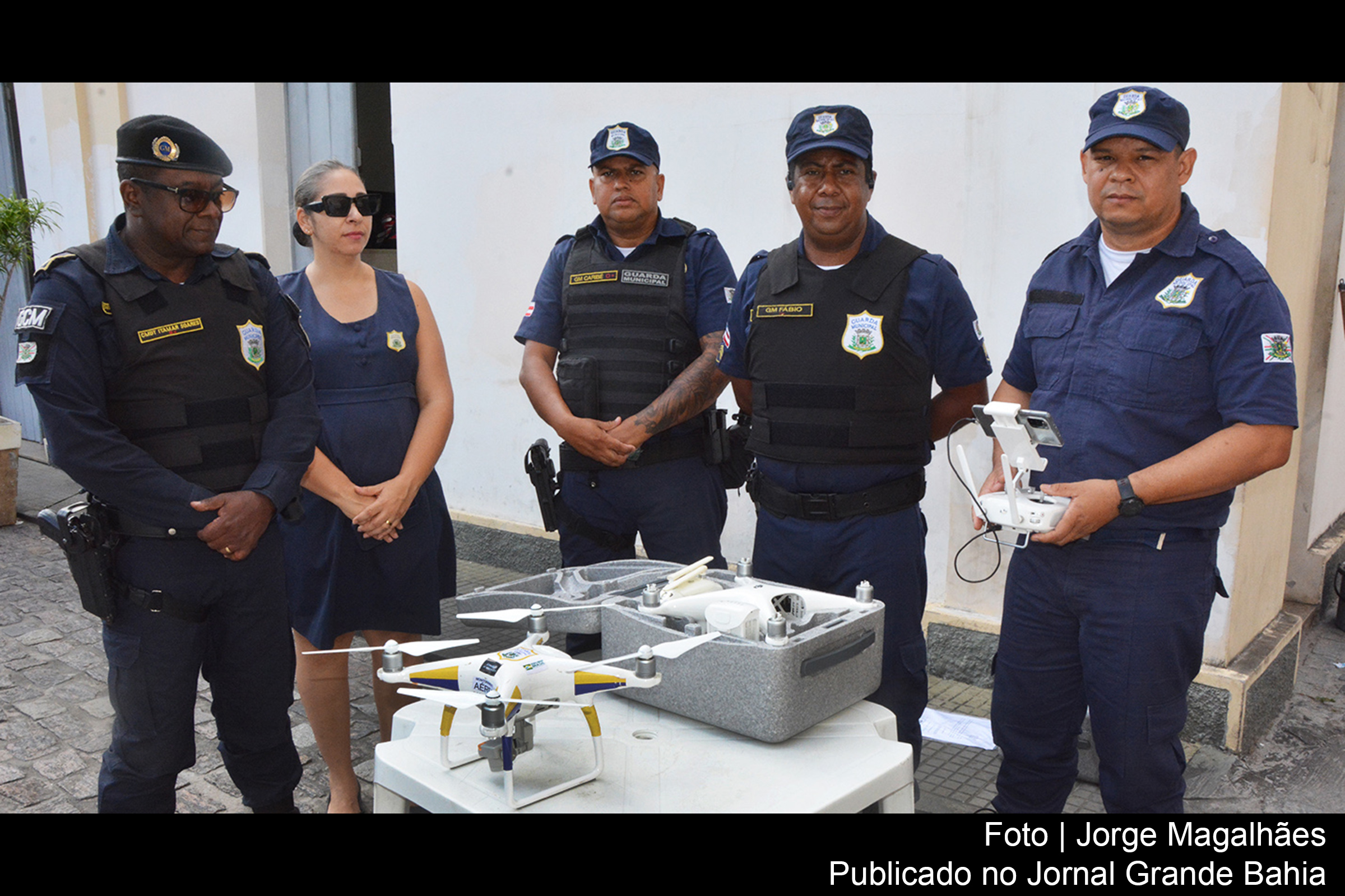 O uso de drones para realizar sobrevoos e auxiliar na vigilância será uma das estratégias tecnológicas adotadas pela Guarda Municipal.