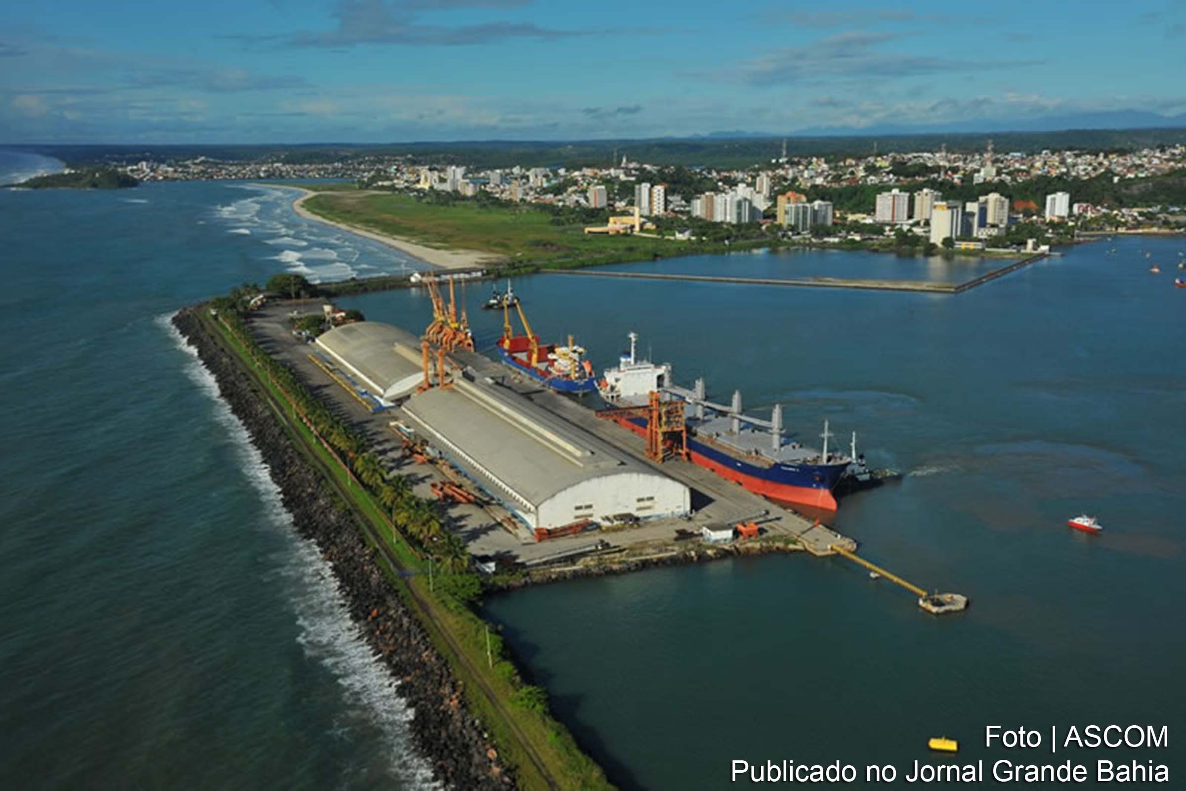 Queda no volume de produtos exportados impacta resultado das vendas externas da Bahia.
