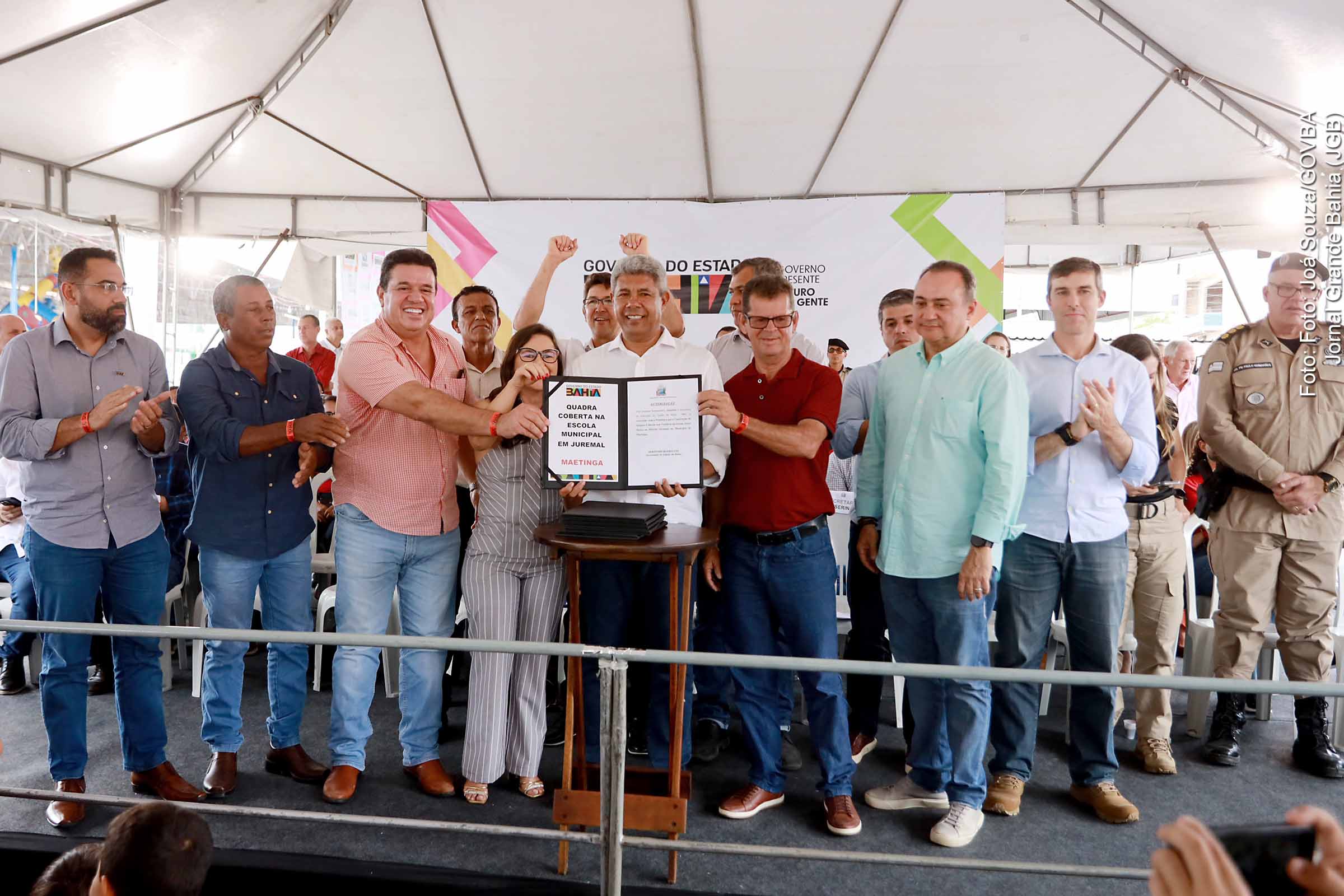Governador Jerônimo Rodrigues entrega melhorias em Maetinga para segurança pública e assistência social