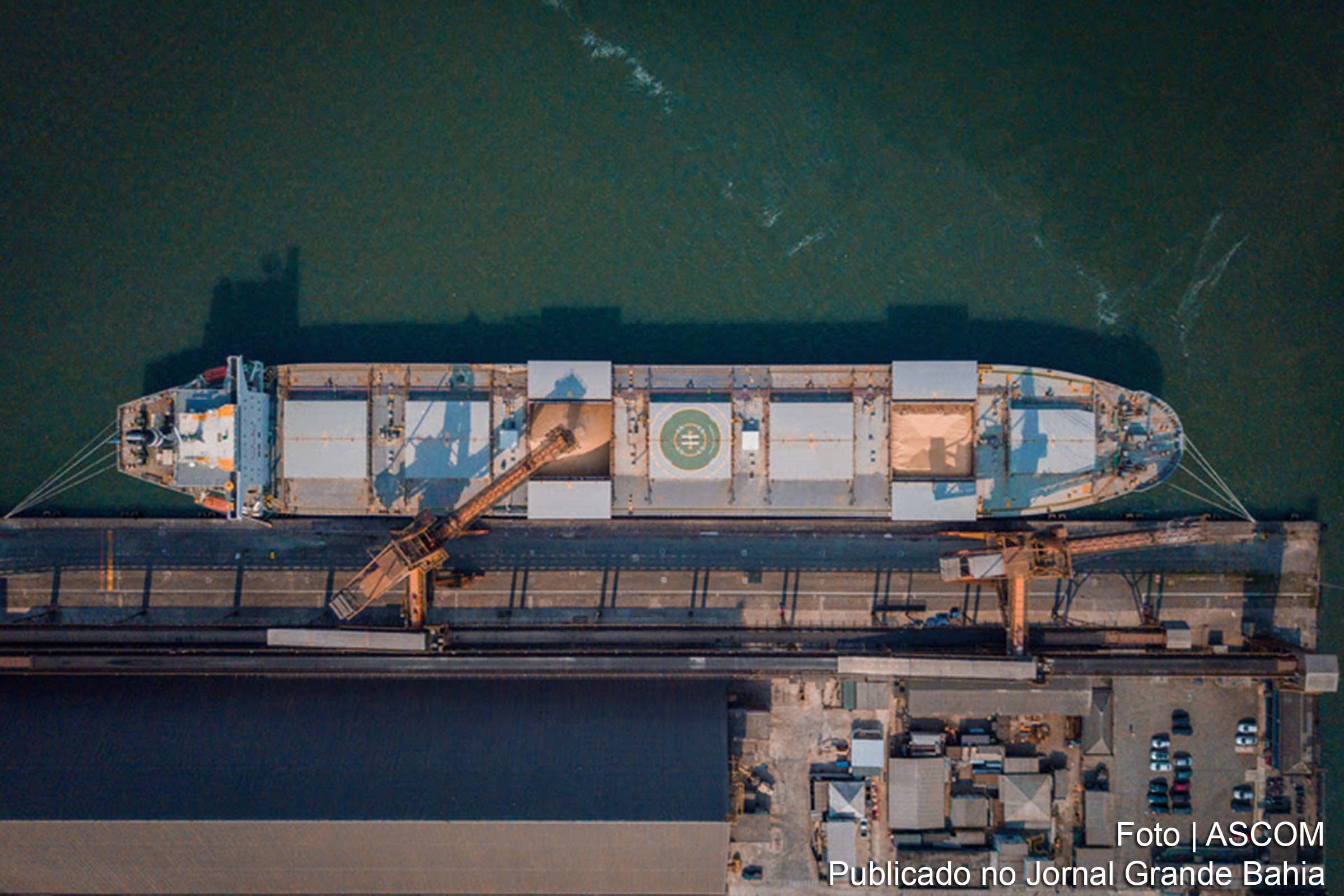 Movimento nos portos brasileiros cresce 5,9% no primeiro quadrimestre de 2024, diz pesquisa