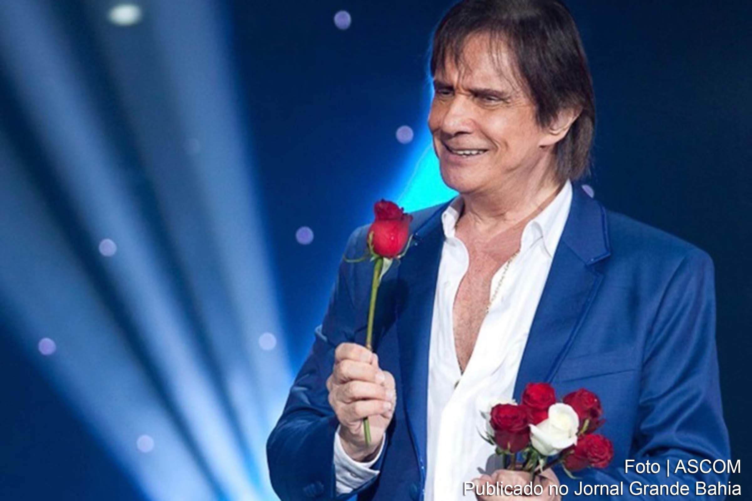 Feira de Santana sedia turnê do cantor Roberto Carlos em julho de 2024