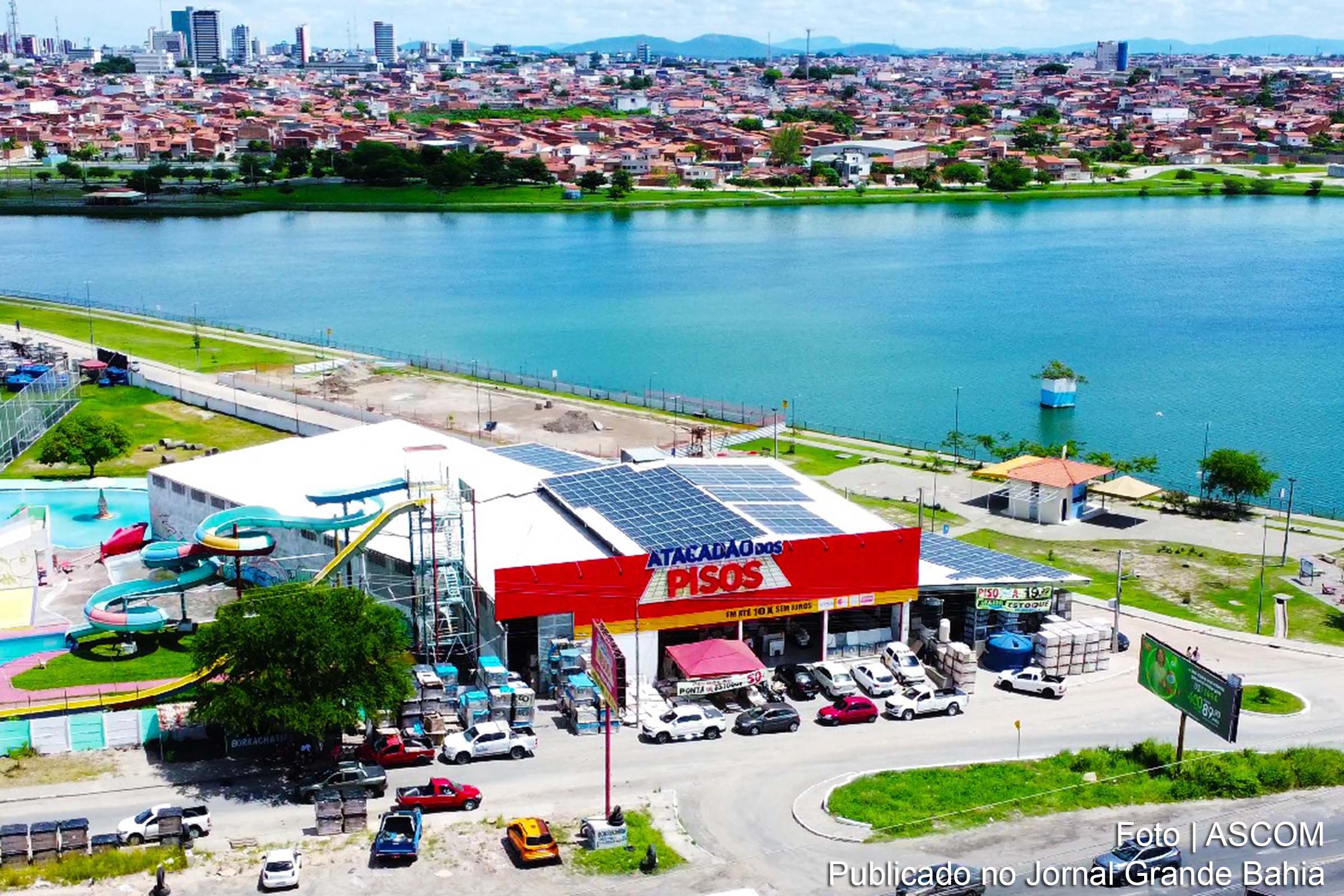Nova unidade da rede Atacadão dos Pisos é inaugurada na Avenida de Contorno, promovendo acessibilidade e modernidade em materiais de construção para a população de Feira de Santana.