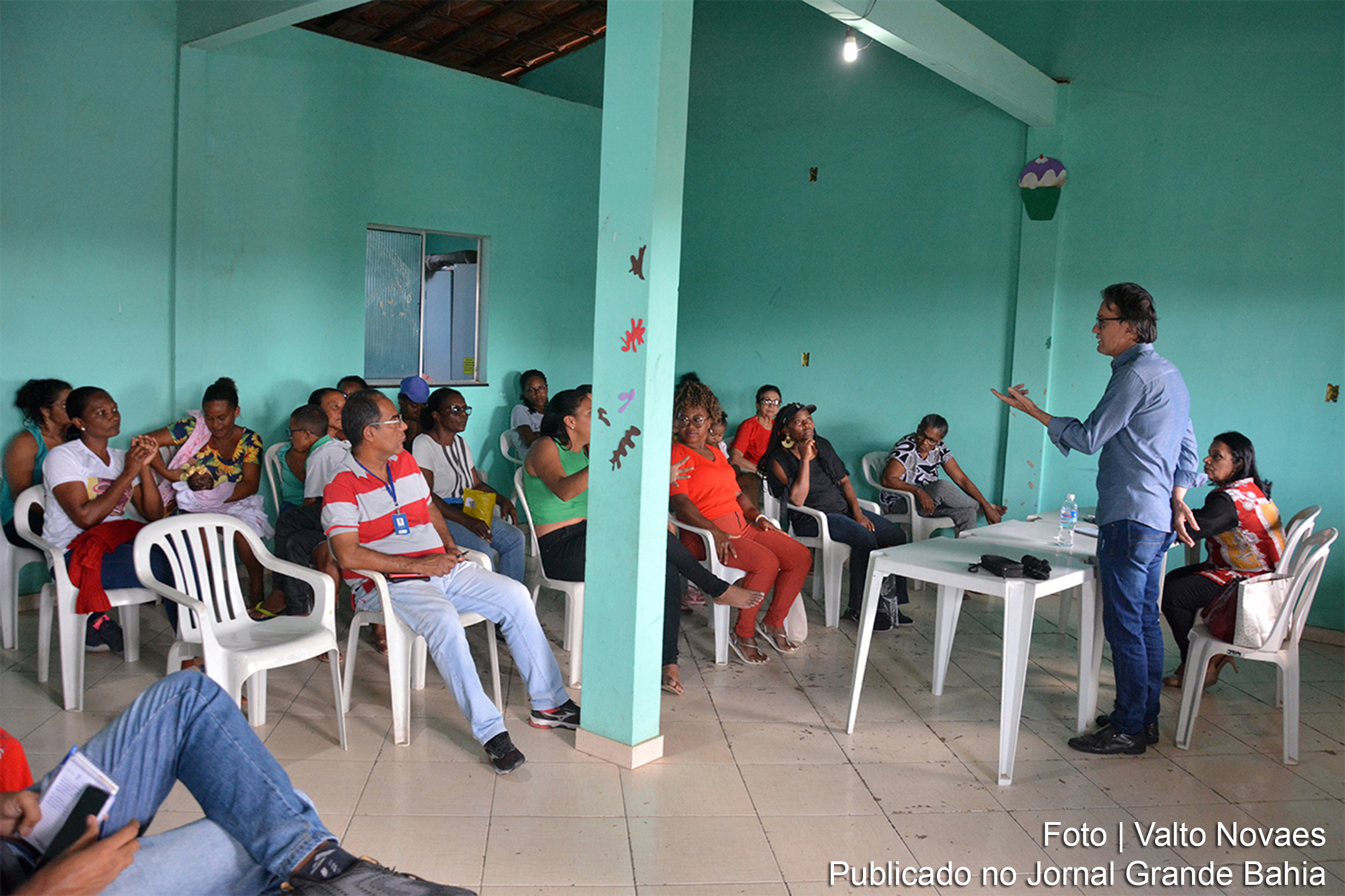 Audiência pública no distrito de Maria Quitéria identifica principais demandas da comunidade para a elaboração do Projeto da Lei Orçamentária Anual.