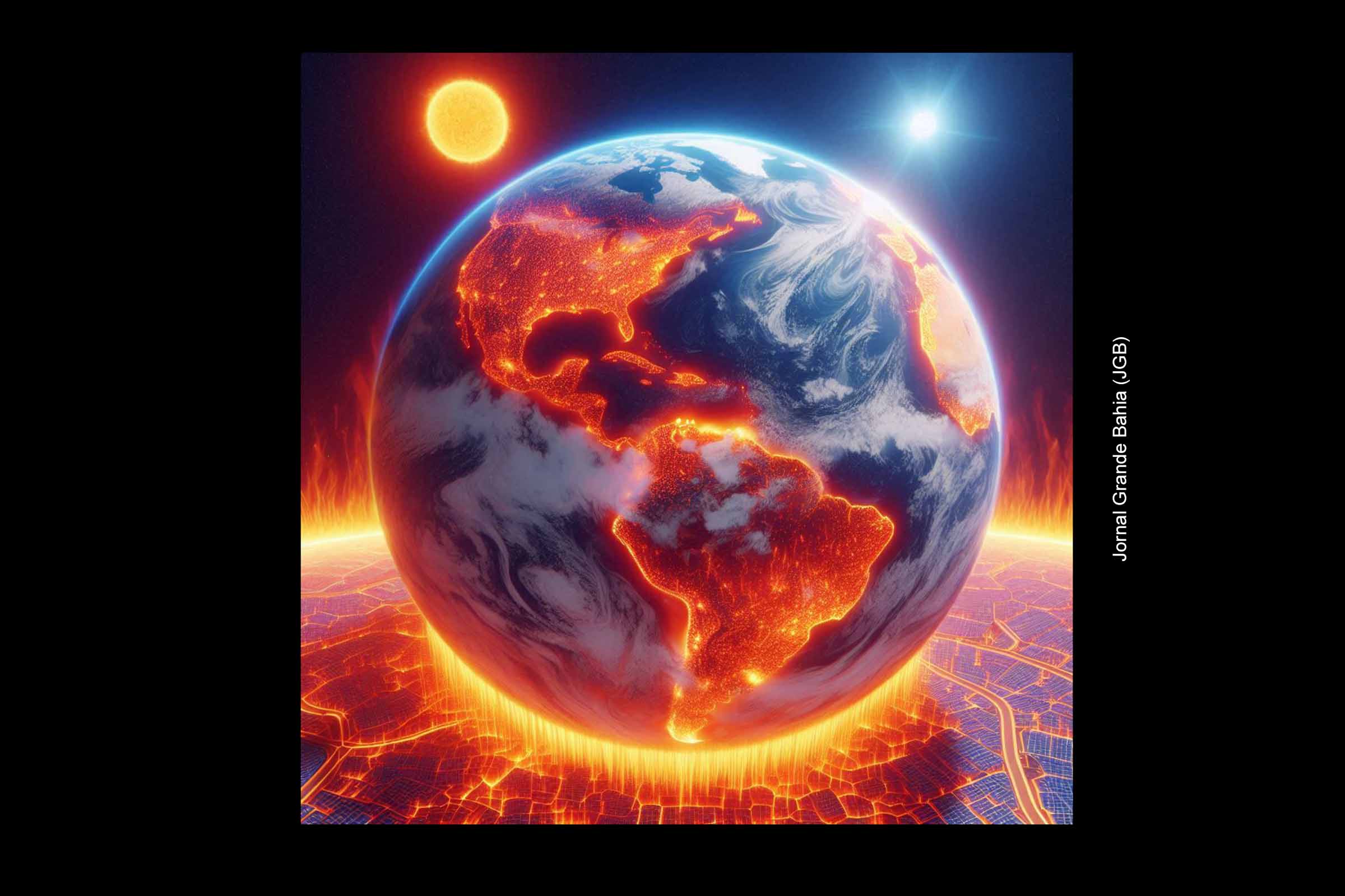 Estudo sugere aumento de calor extremo em áreas brasileiras, potencialmente tornando-as inabitáveis até 2070 devido às mudanças climáticas.
