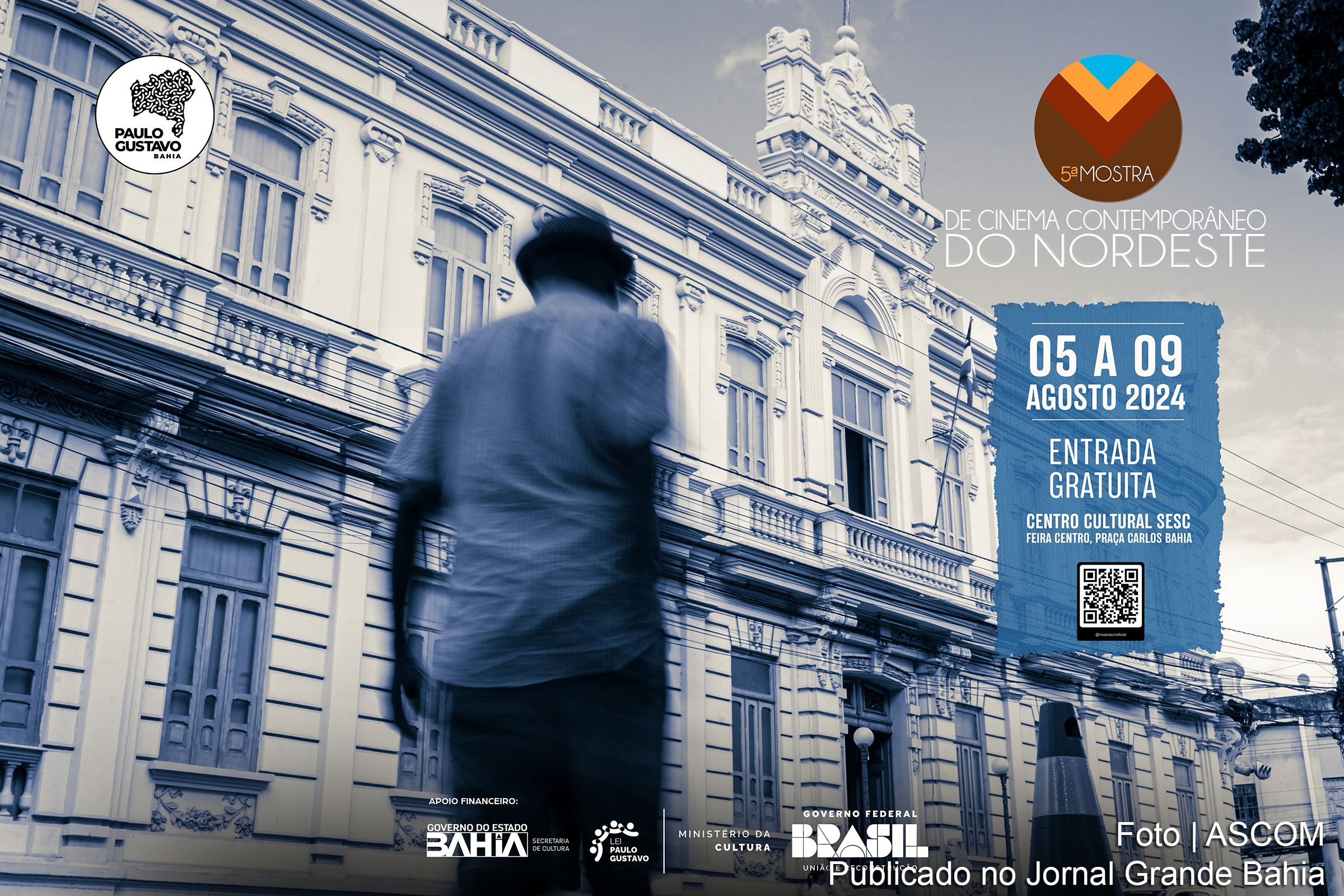 Evento será realizado em Feira de Santana de 05 a 09 de agosto, apresentando mais de 40 filmes e diversas oficinas.