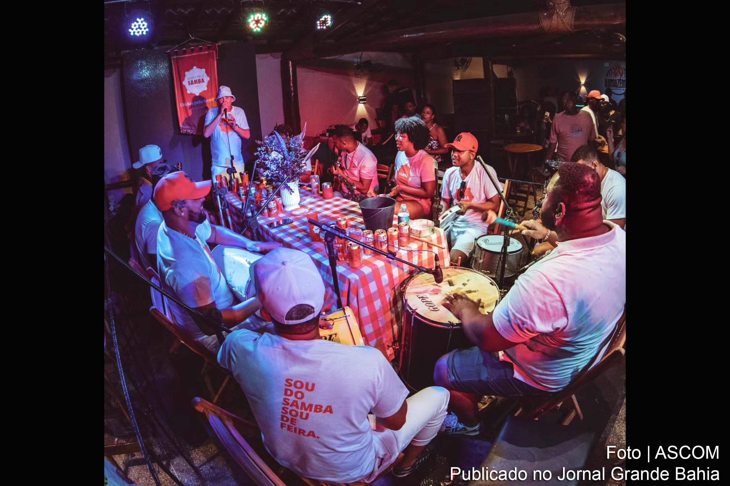 Feira de Santana sedia grande roda de samba aberta ao público