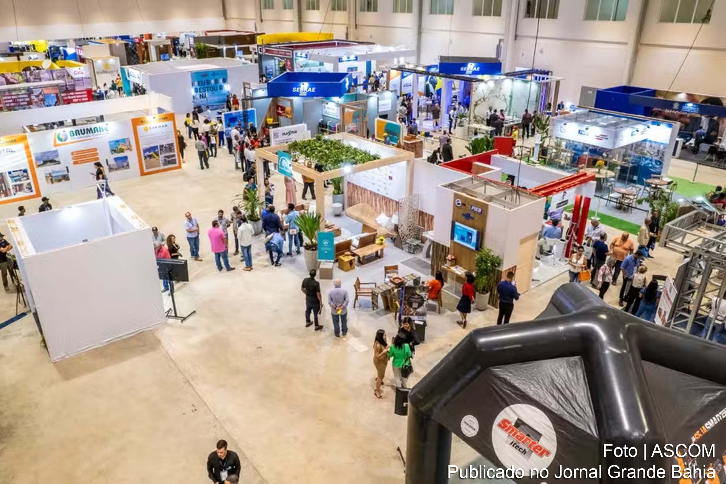 Em sua segunda edição, a ConstruNordeste reúne mais de 120 marcas expositoras e espera atrair cerca de 45 mil visitantes no Centro de Convenções de Salvador.