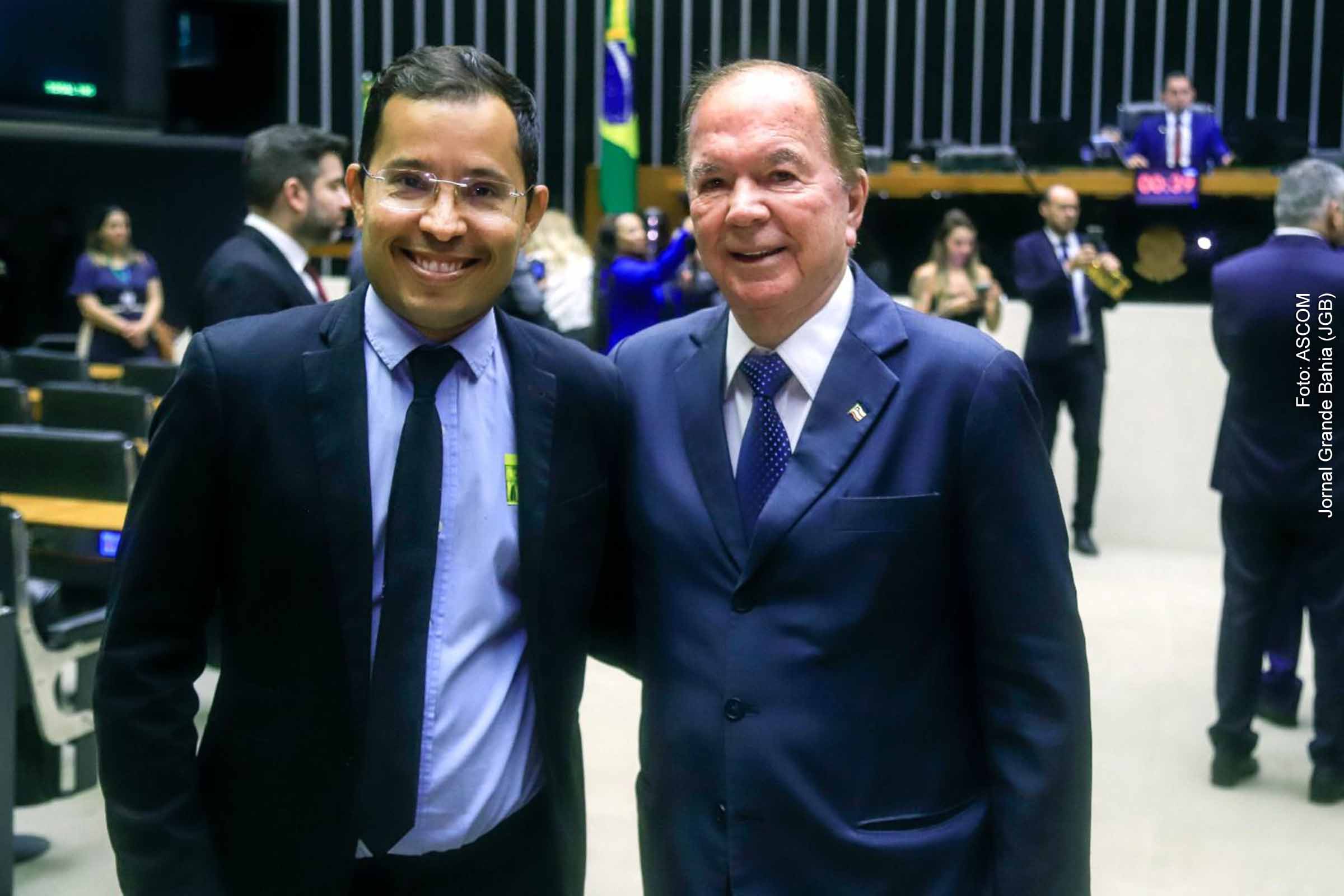 Deputado João Leão recebe Neto Badaró e declara apoio à pré-candidatura a prefeito de Itabuna nas Eleições 2024