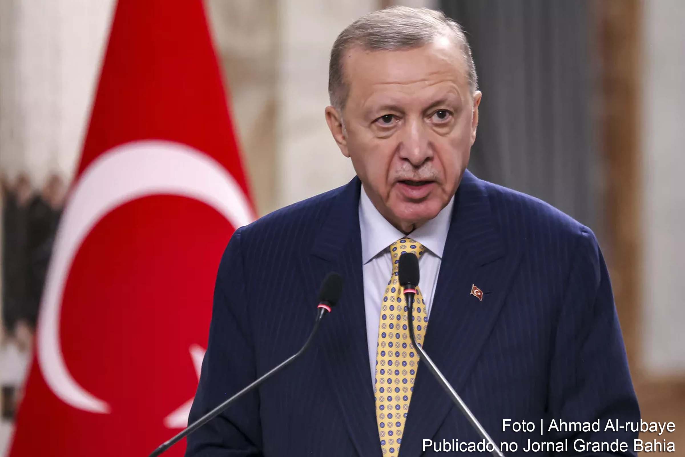 Presidente da Turquia atribui apoio dos EUA ao não cumprimento de ordens da ONU por Israel