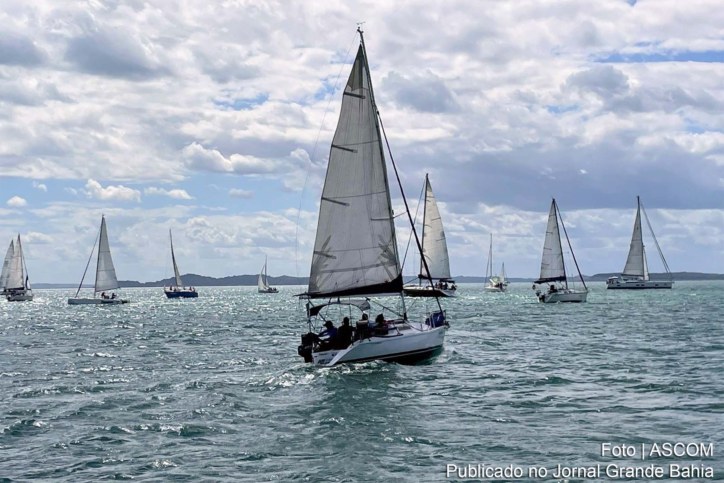 Evento náutico homenageia heroína itaparicana e promove esporte, cultura e turismo na Baía de Todos-os-Santos.
