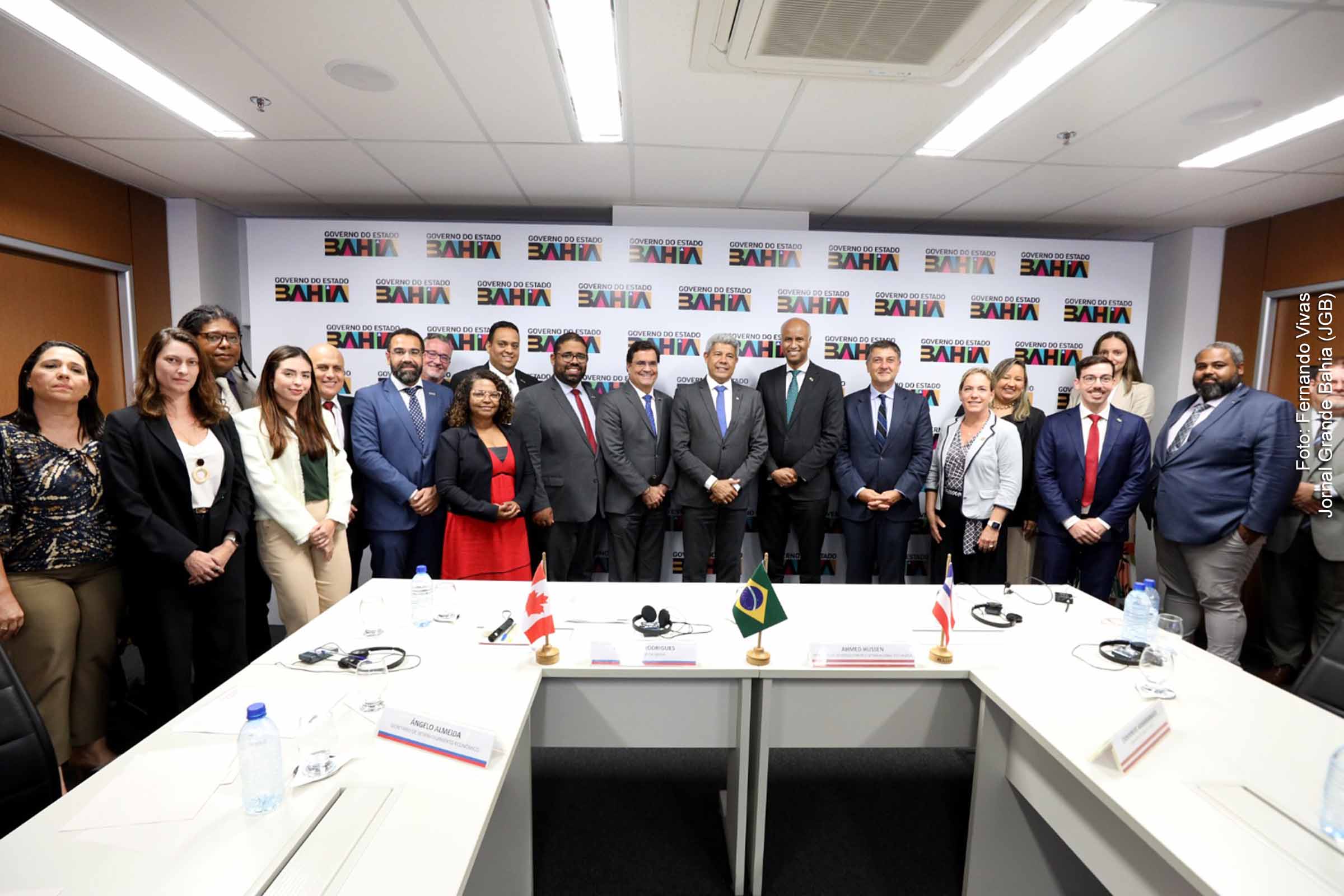 Visita de ministro canadense a Bahia reforça parcerias nas áreas de economia, meio ambiente, direitos humanos e intercâmbio cultural.
