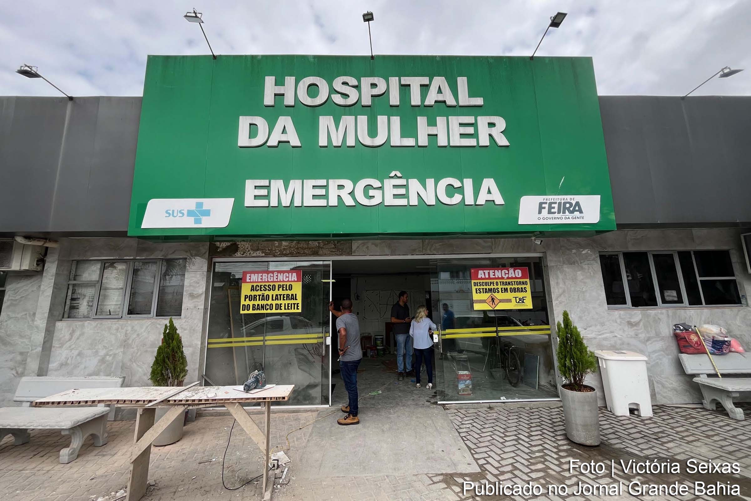 Governo Colbert Martins avança em obras cruciais para saúde pública de Feira de Santana