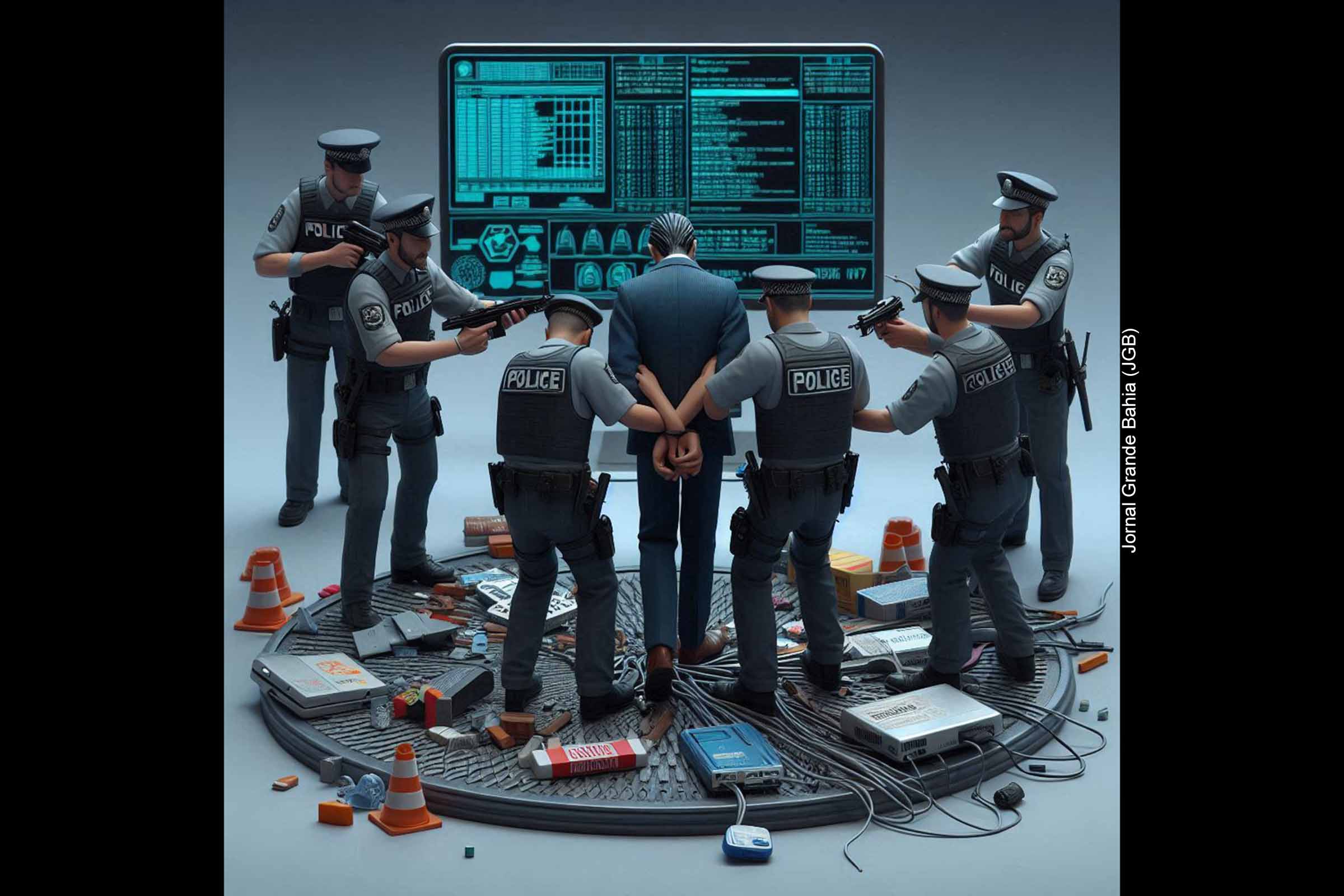 Operação Firewall desmantela quadrilha especializada em crimes cibernéticos, resultando em seis prisões e identificação de prejuízo milionário.