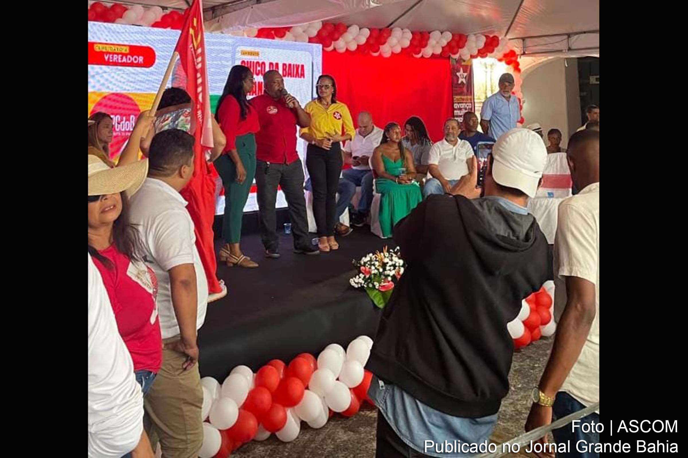 Chico da Baixa Grande, diretor do SINPOSBA, foi lançado como candidato a vereador em convenção da Federação Brasil da Esperança em Cachoeira.