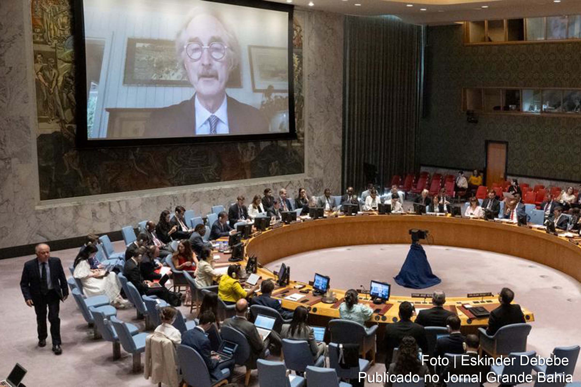 Geir Pedersen, enviado especial da ONU para a Síria, alerta sobre a gravidade da crise humanitária e a necessidade de uma solução política negociada durante sessão do Conselho de Segurança.