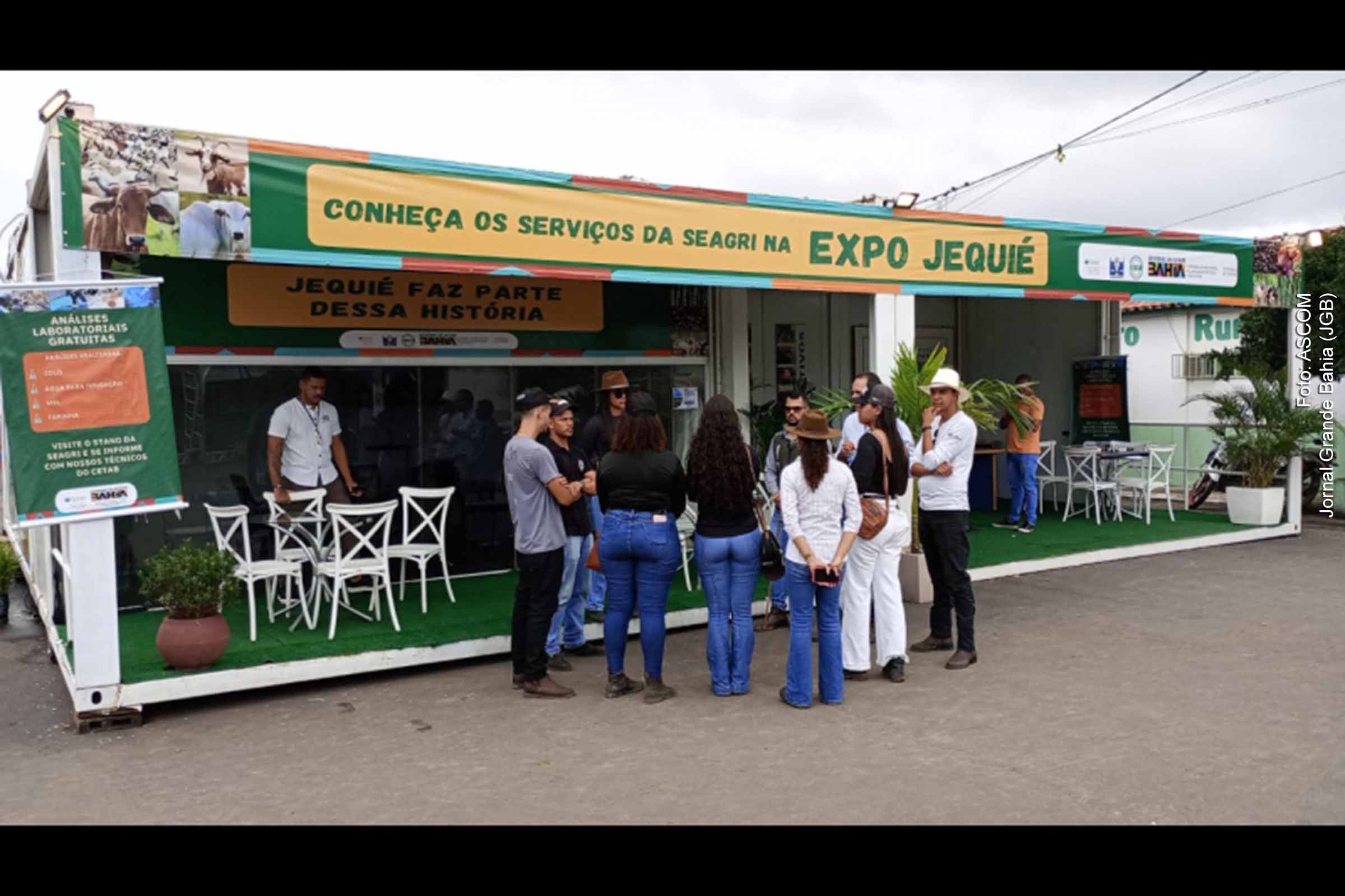 Seagri Bahia participou da edição da edição 2024 da Exposição Agropecuária de Jequié, realizada no Parque de Exposições Luiz Braga.