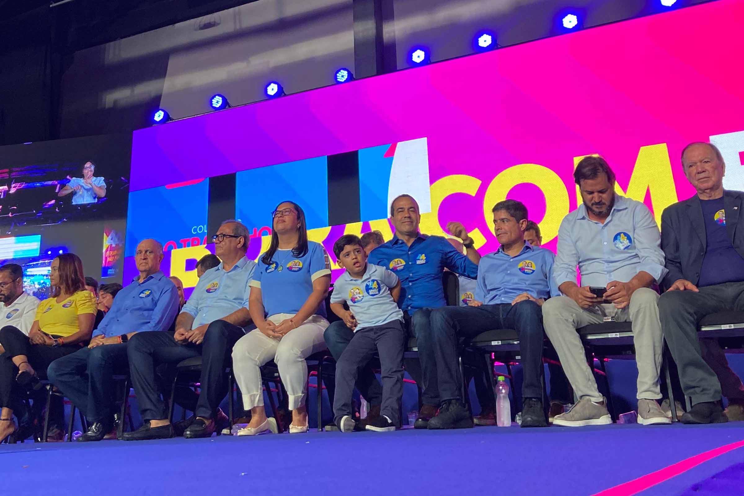 Carlos Muniz, presidente da Câmara Municipal de Salvador, destacou durante a convenção municipal que Bruno Reis é o prefeito que mais cumpriu promessas entre os gestores do Norte e Nordeste.