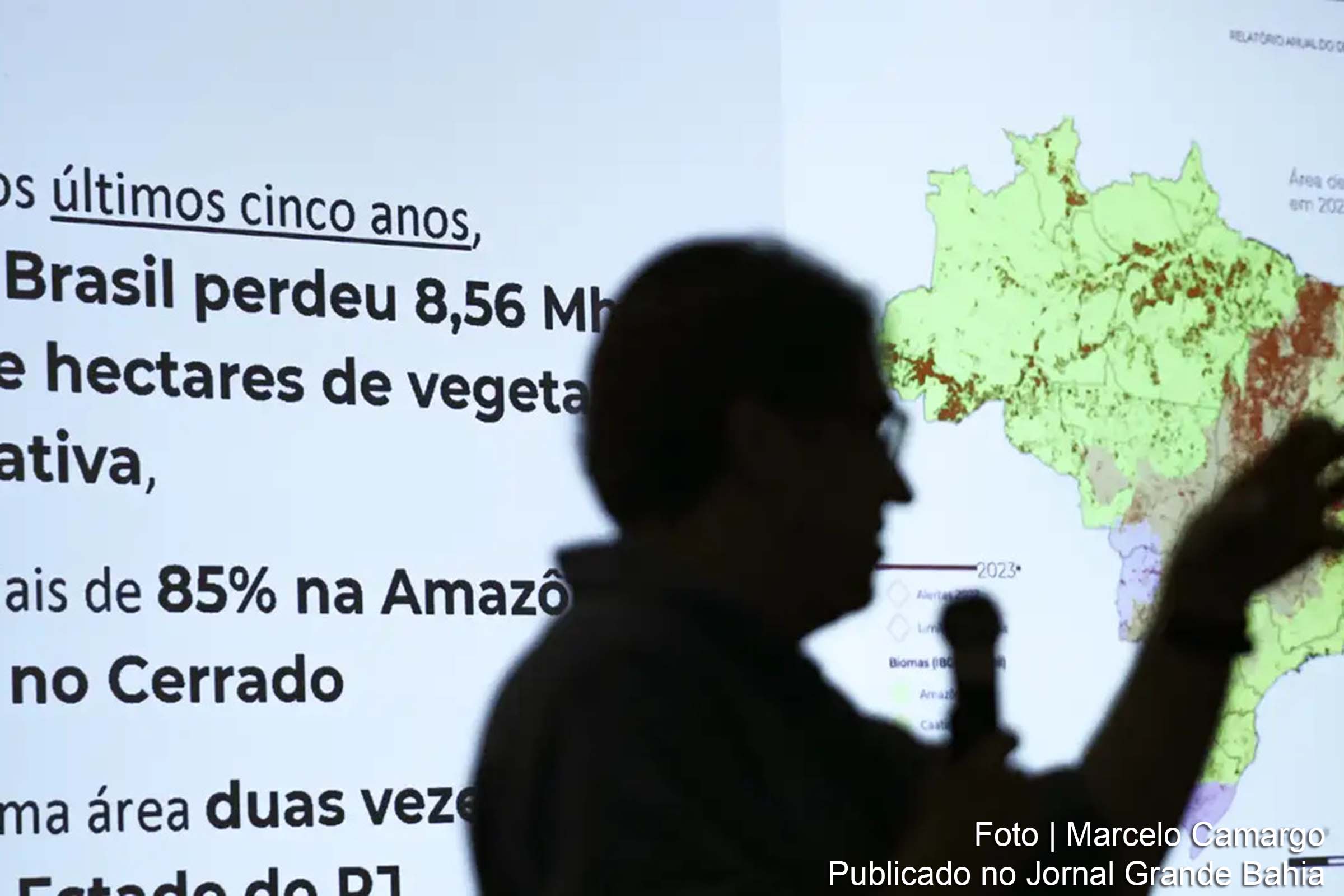 Mapeamento divulgado pelo MapBiomas revela que o Brasil perdeu 33% das áreas naturais desde 1985, com impactos significativos em biomas como a Amazônia, o Cerrado e o Pantanal.