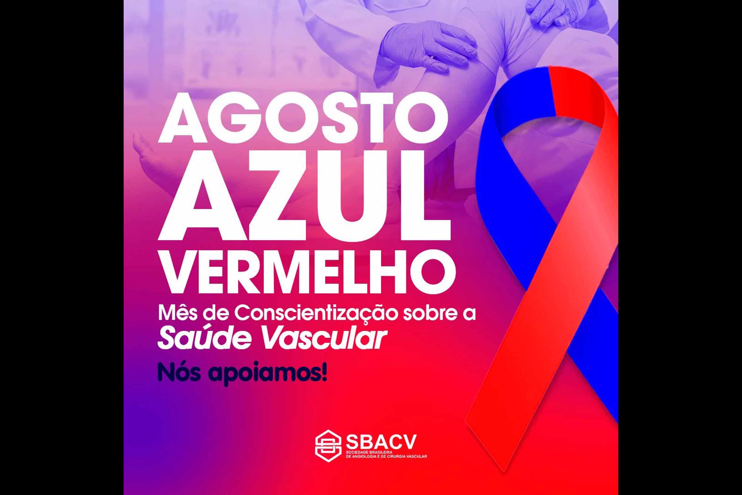 *Campanha Azul Vermelho da Sociedade Brasileira de Angiologia e de Cirurgia Vascular revela desafios na prevenção de doenças vasculares devido à baixa cobertura de atenção básica no município em Feira de Santana.