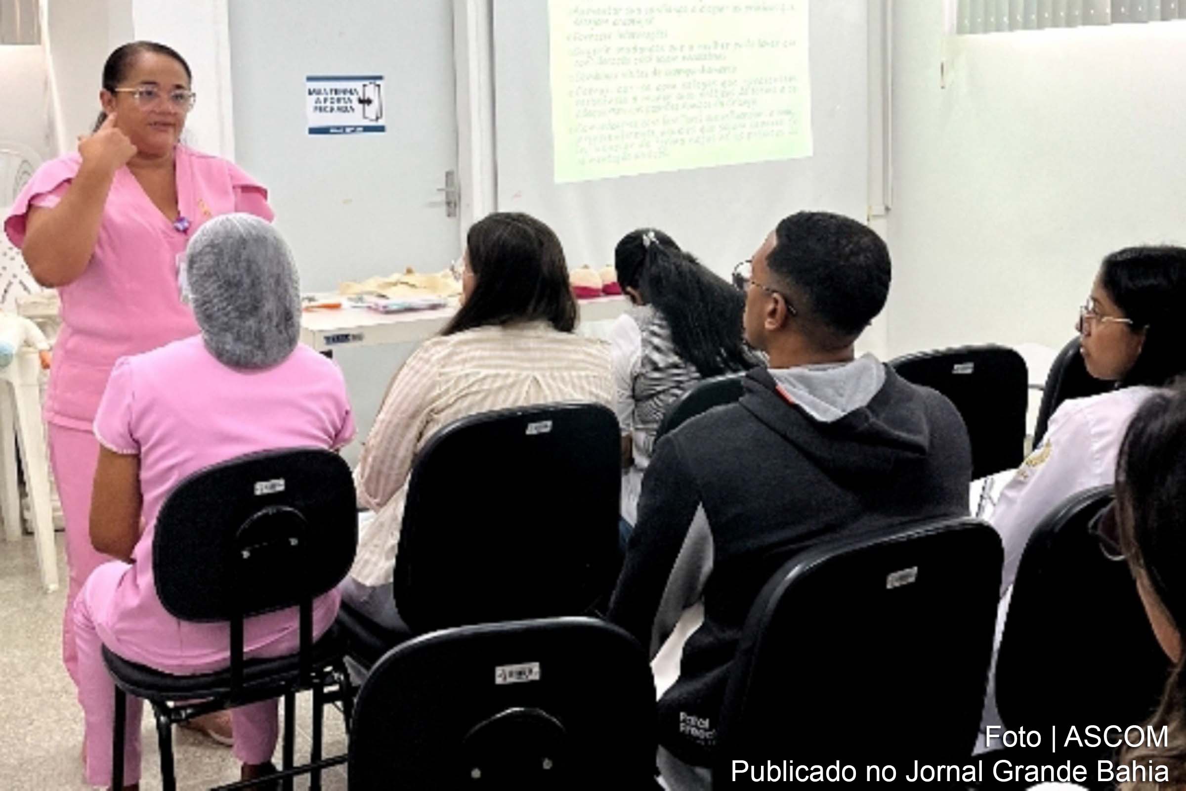 Em celebração ao Agosto Dourado, o Hospital Inácia Pinto dos Santos promove curso de manejo para lactação direcionado a seus colaboradores.