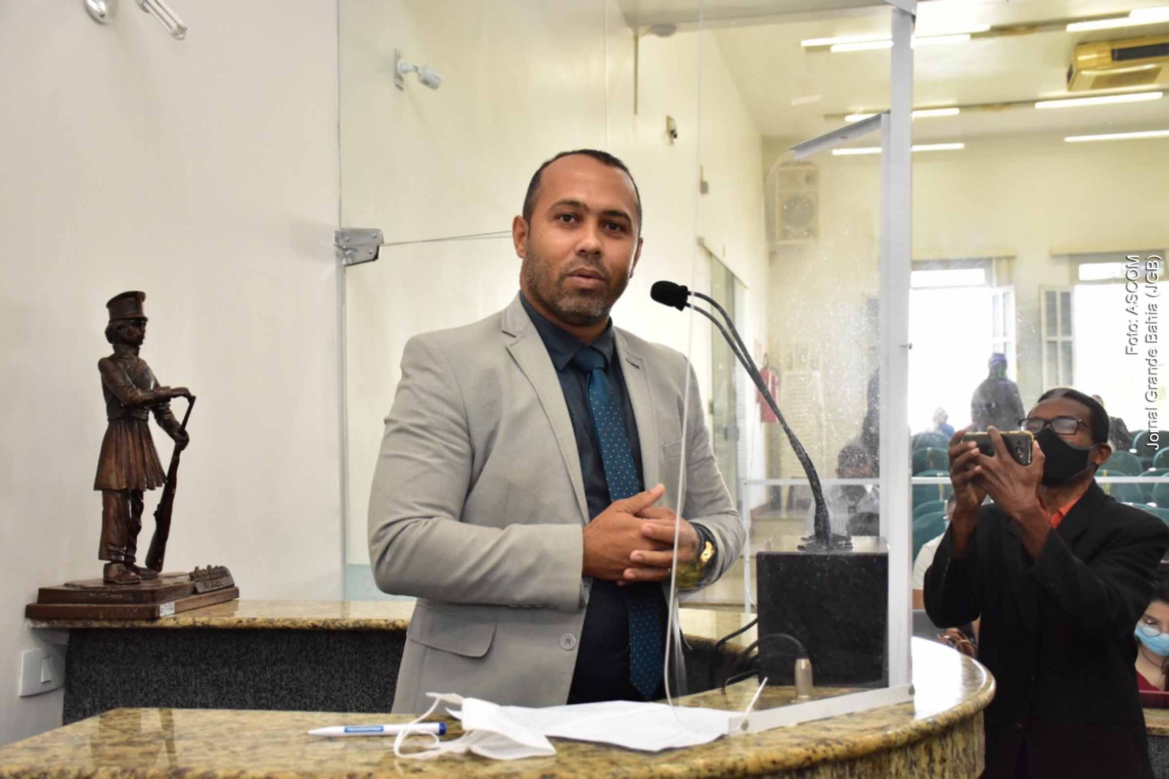 Quem é Emerson Minho, vereador e candidato à reeleição em 2024 em Feira de Santana