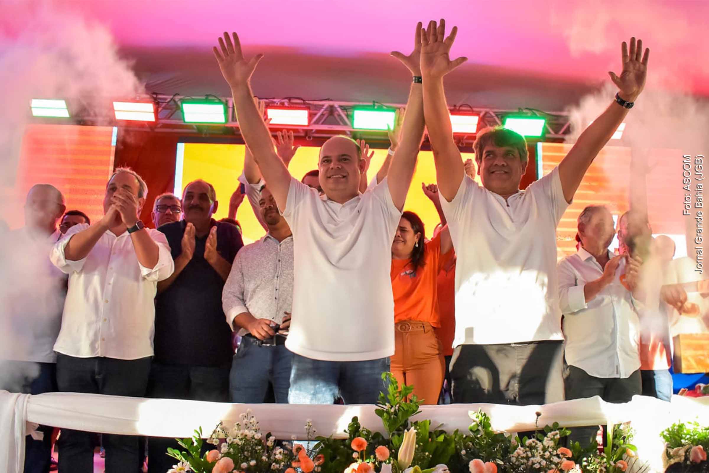 Convenção que confirmou reeleição do prefeito Franklin Leite e eleição de Mário Gonçalves como vice-prefeito reúne personalidades políticas locais e destaca apoio de Antonio Carneiro e Dr. Benedito em Serra Preta.