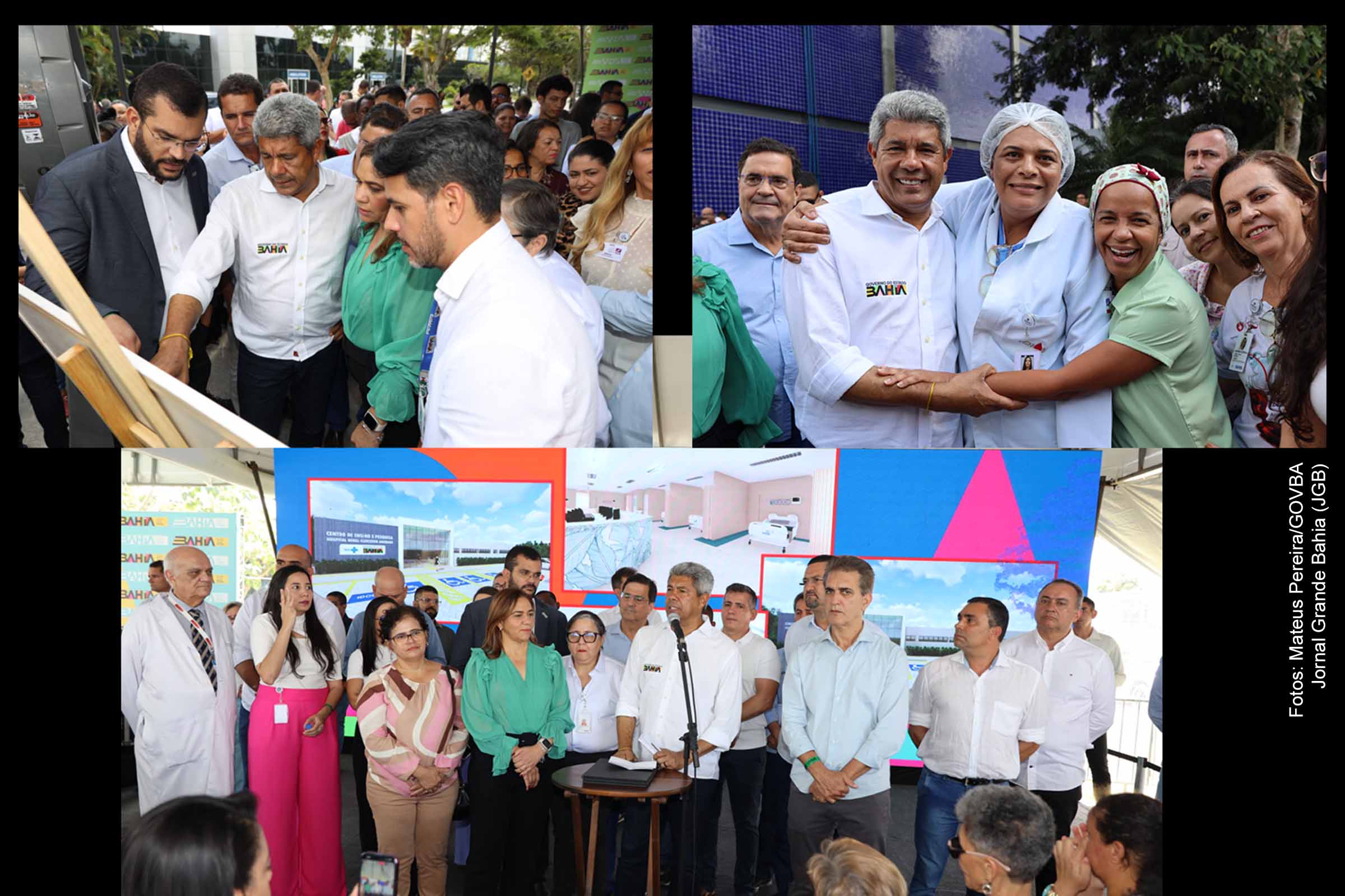 Governador Jerônimo Rodrigues anuncia modernização e expansão do Hospital Geral Clériston Andrade, com foco em novos leitos de internação e unidades de UTI, além de melhorias em infraestrutura de ensino e pesquisa.