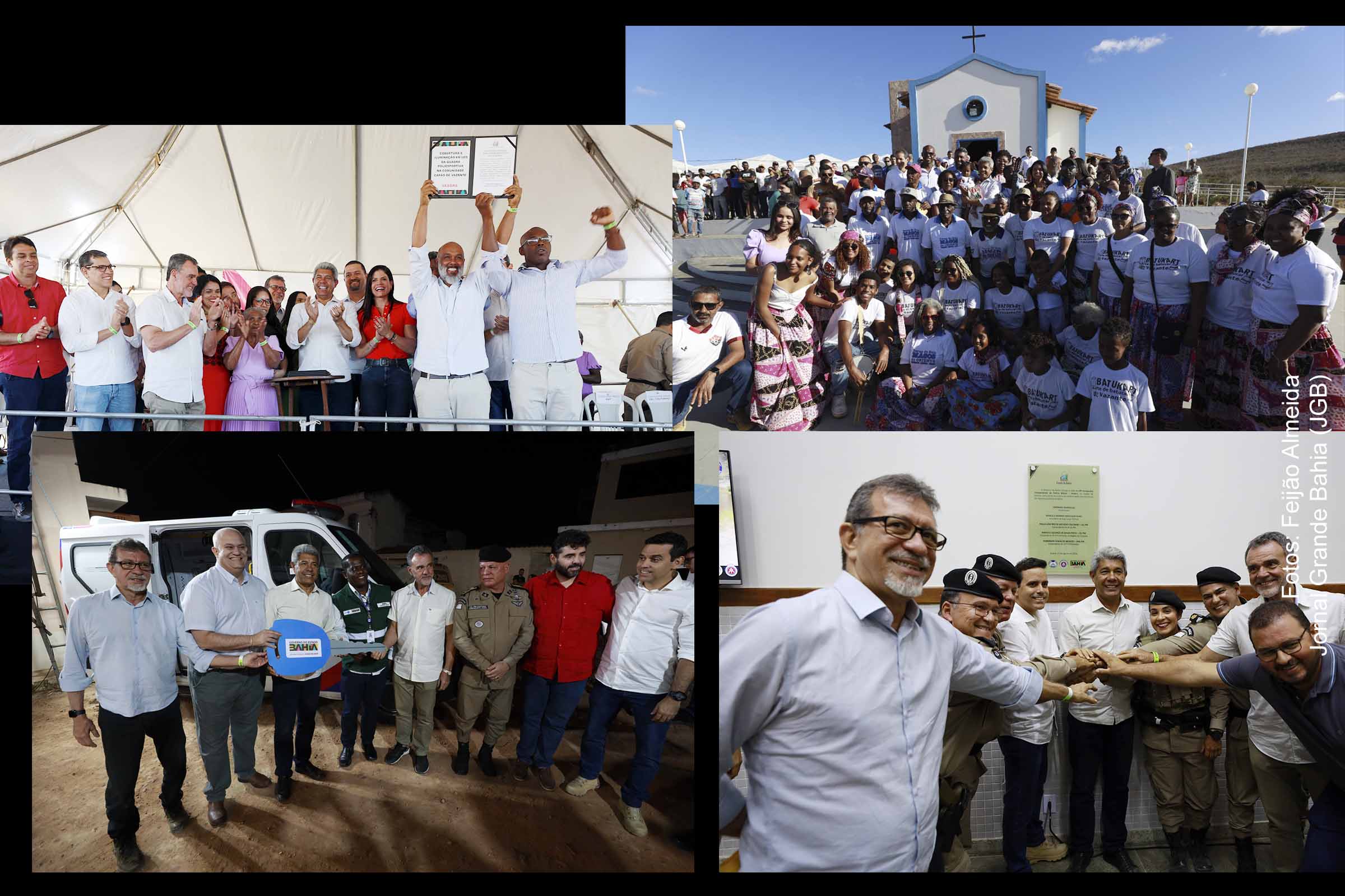 Governo da Bahia investe em habitação, segurança e abastecimento de água para comunidades quilombolas na Chapada Diamantina.
