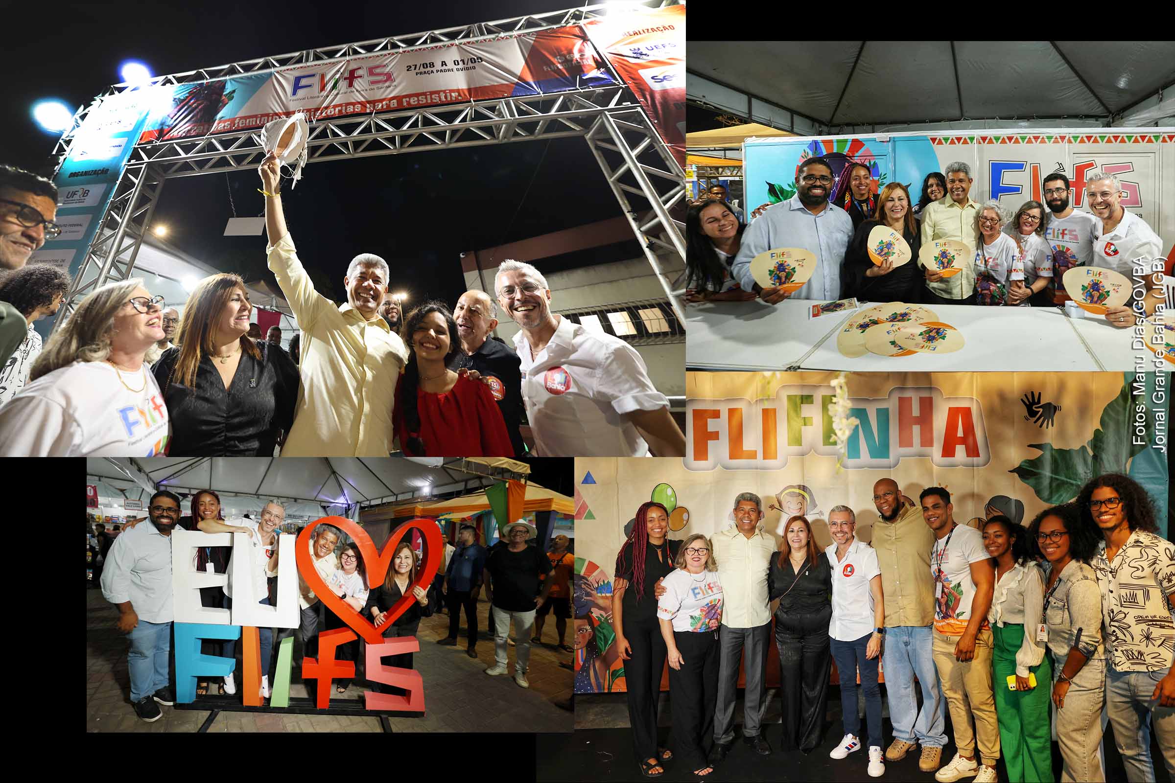 Governador Jerônimo Rodrigues inaugura a 17ª Edição do Festival Literário e Cultural de Feira de Santana