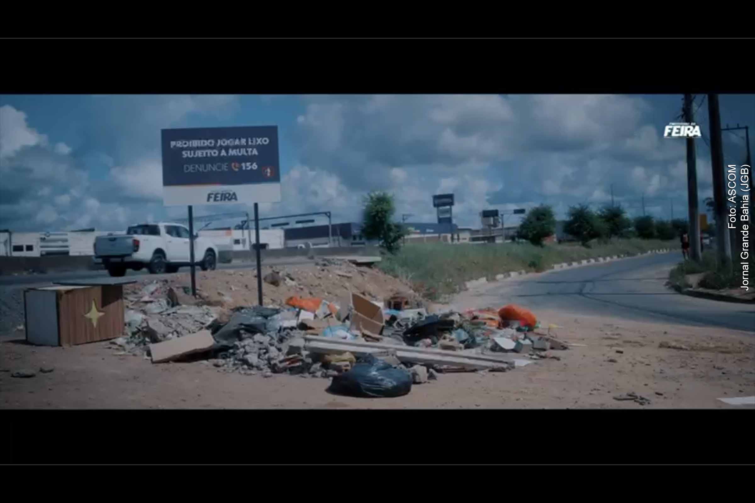 Governo municipal de Feira de Santana lança campanha para conscientizar a população sobre a importância do descarte correto de resíduos, visando evitar alagamentos e danos à infraestrutura urbana.