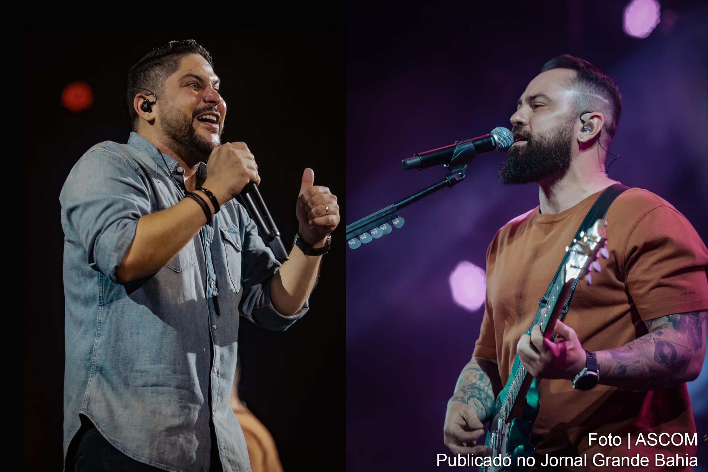 Jorge & Mateus lideram noite de música no Parque de Exposições em Salvador